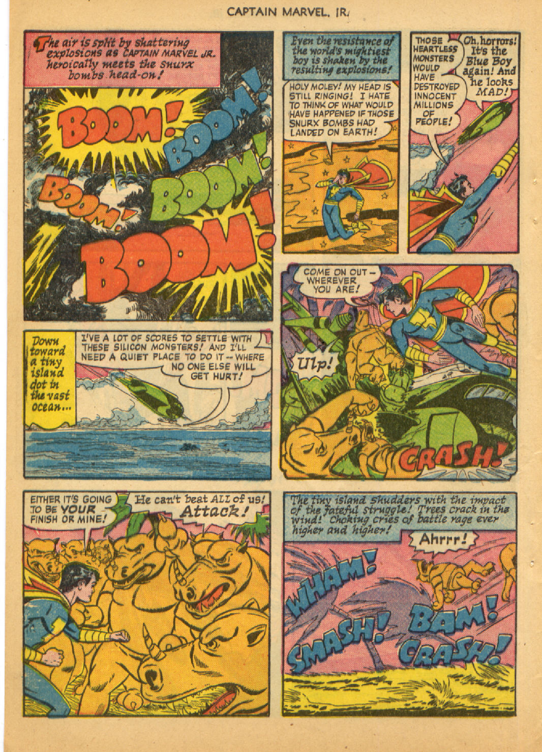 Read online Captain Marvel, Jr. comic -  Issue #92 - 12