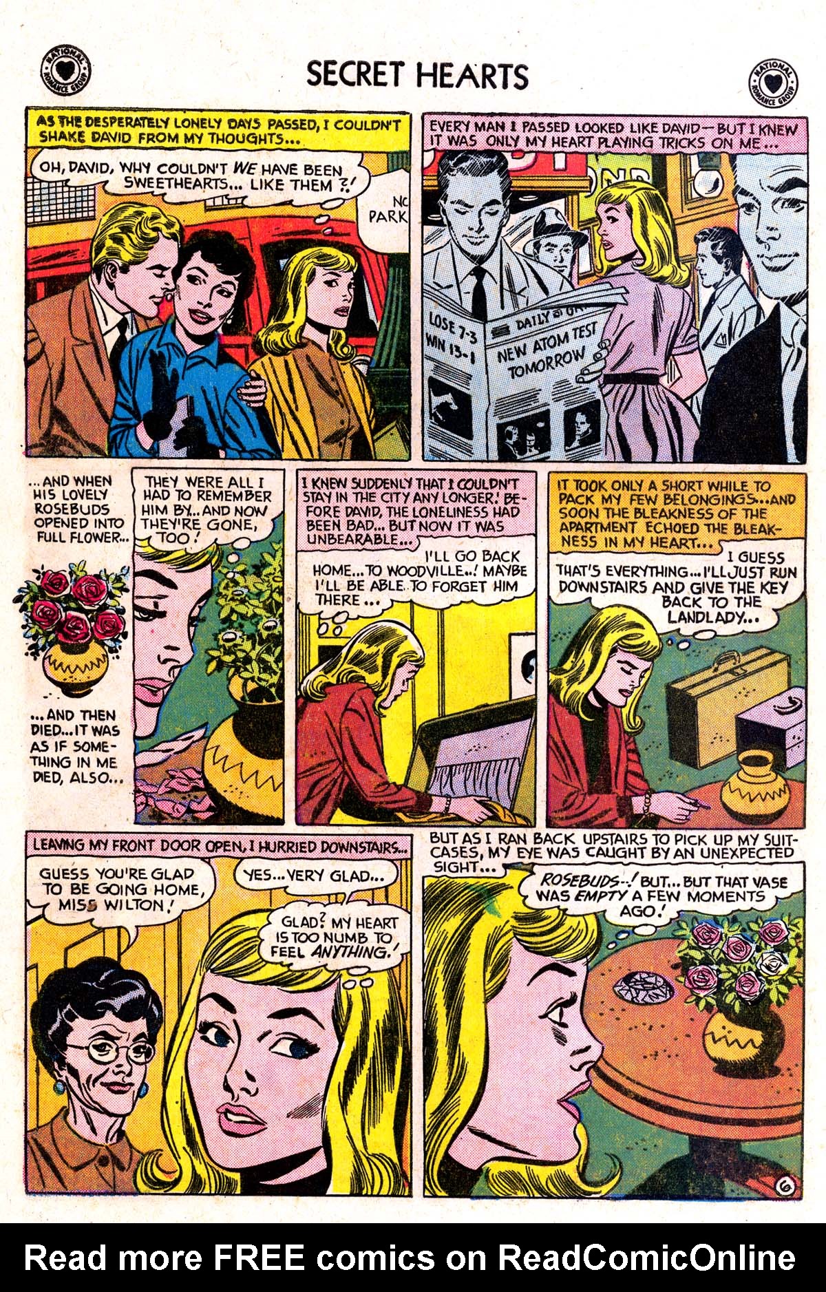 Read online Secret Hearts comic -  Issue #42 - 8