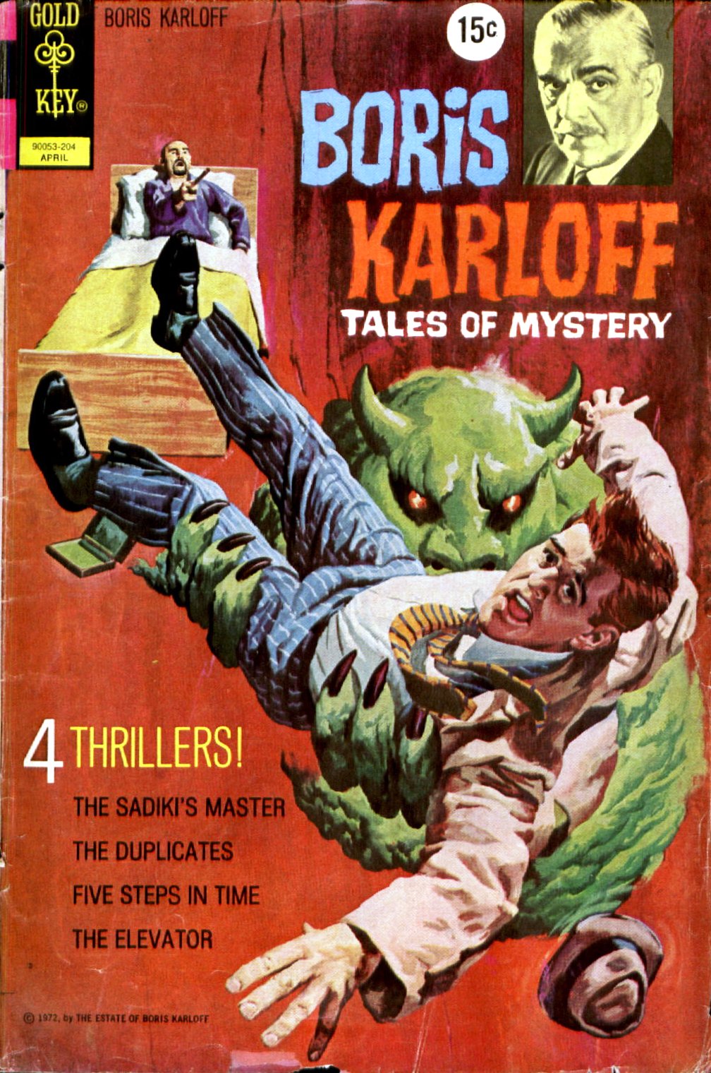 Read online Boris Karloff Tales of Mystery comic -  Issue #40 - 1