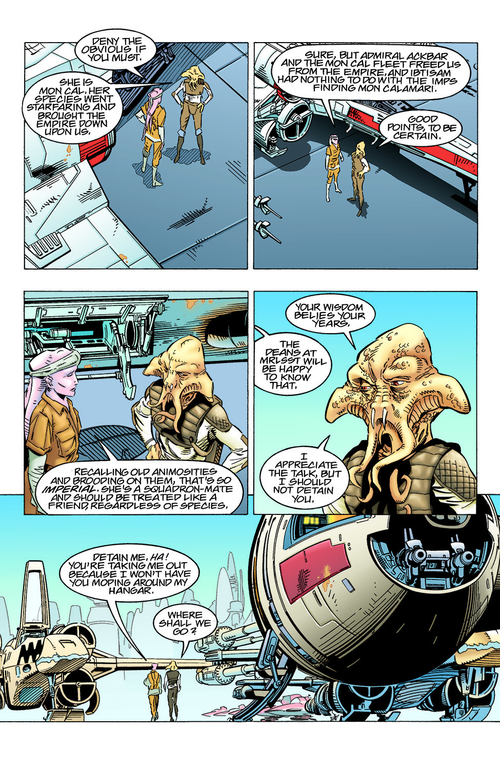 Read online Star Wars: X-Wing Rogue Squadron comic -  Issue #23 - 17