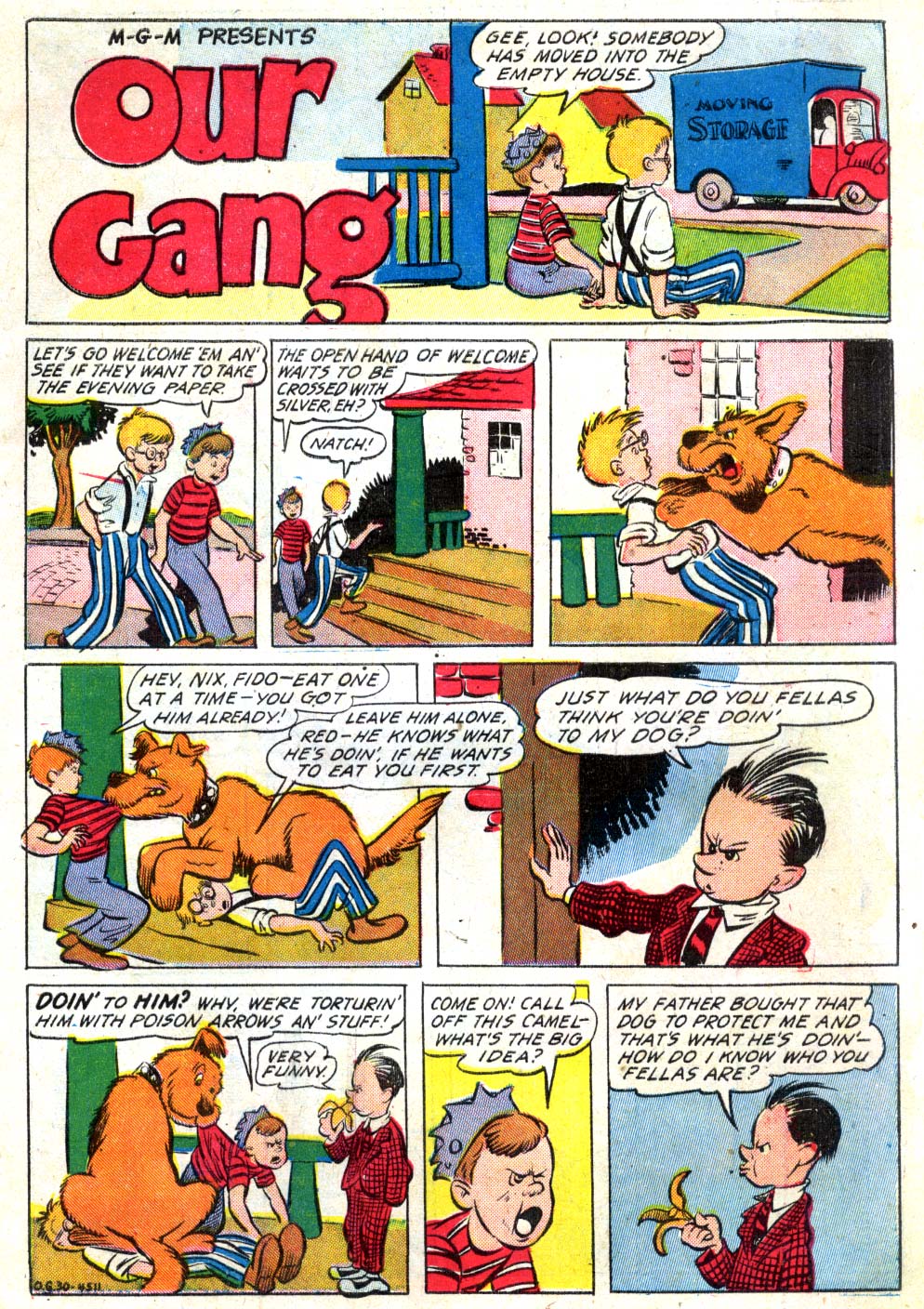Read online Our Gang Comics comic -  Issue #20 - 3