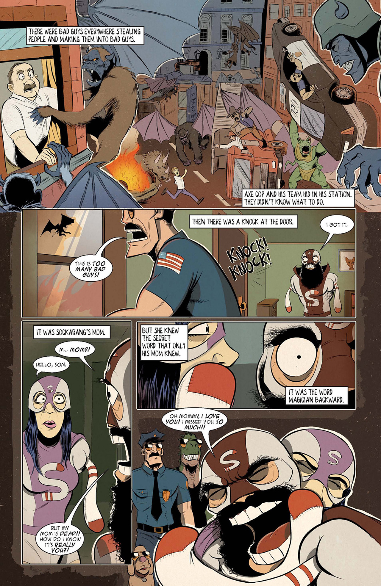 Read online Axe Cop comic -  Issue # TPB 2 - 46