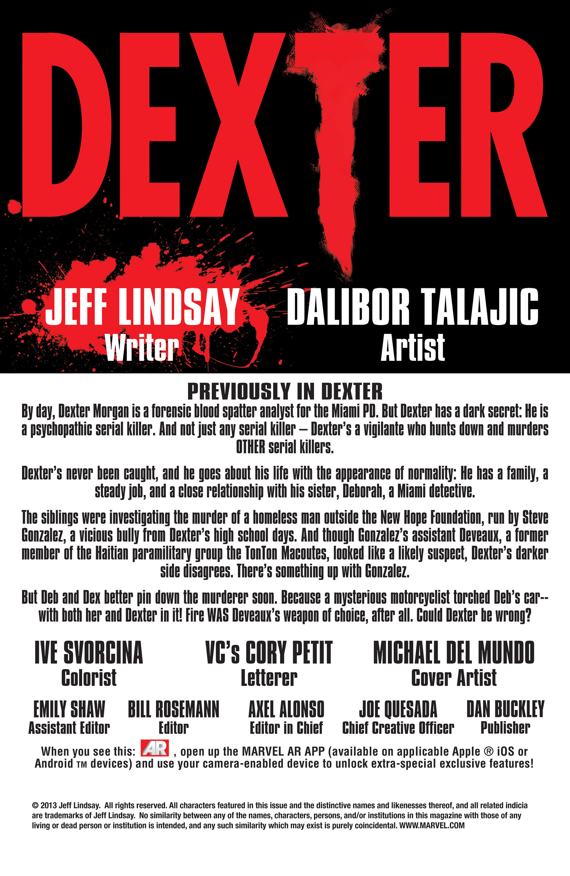 Read online Dexter comic -  Issue #3 - 2