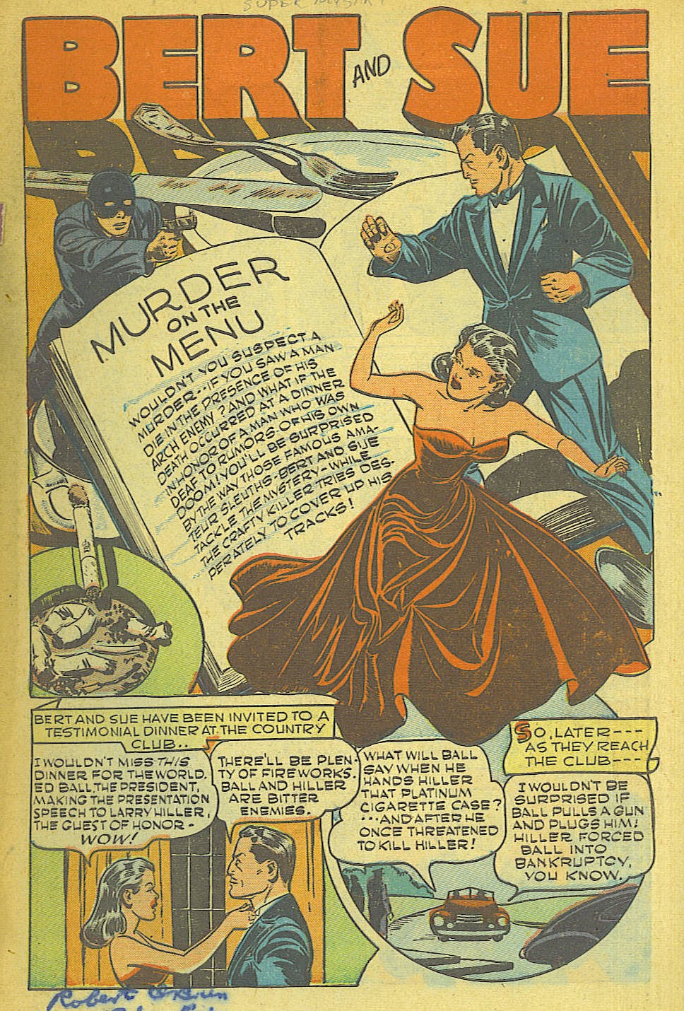 Read online Super-Mystery Comics comic -  Issue #41 - 2