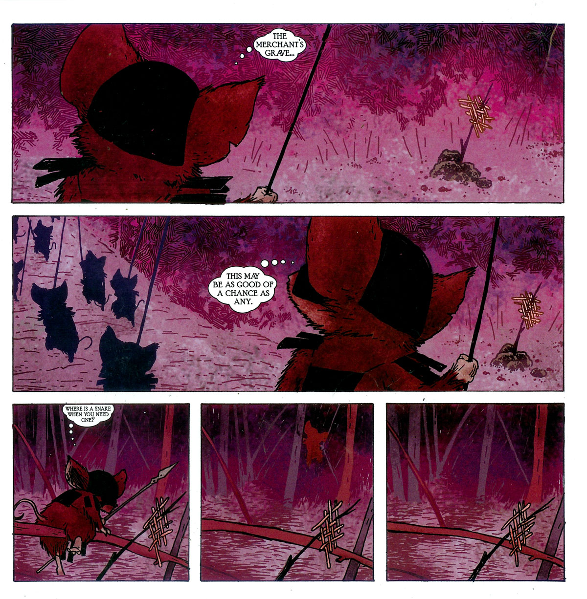 Read online Mouse Guard comic -  Issue #4 - 16