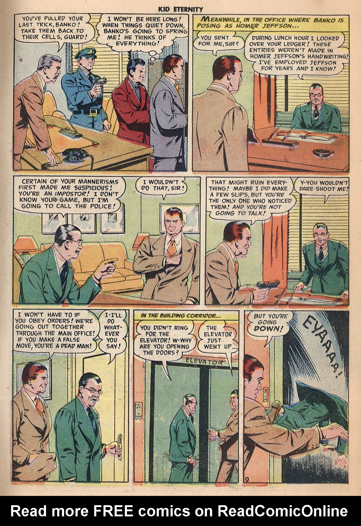 Read online Kid Eternity (1946) comic -  Issue #18 - 12