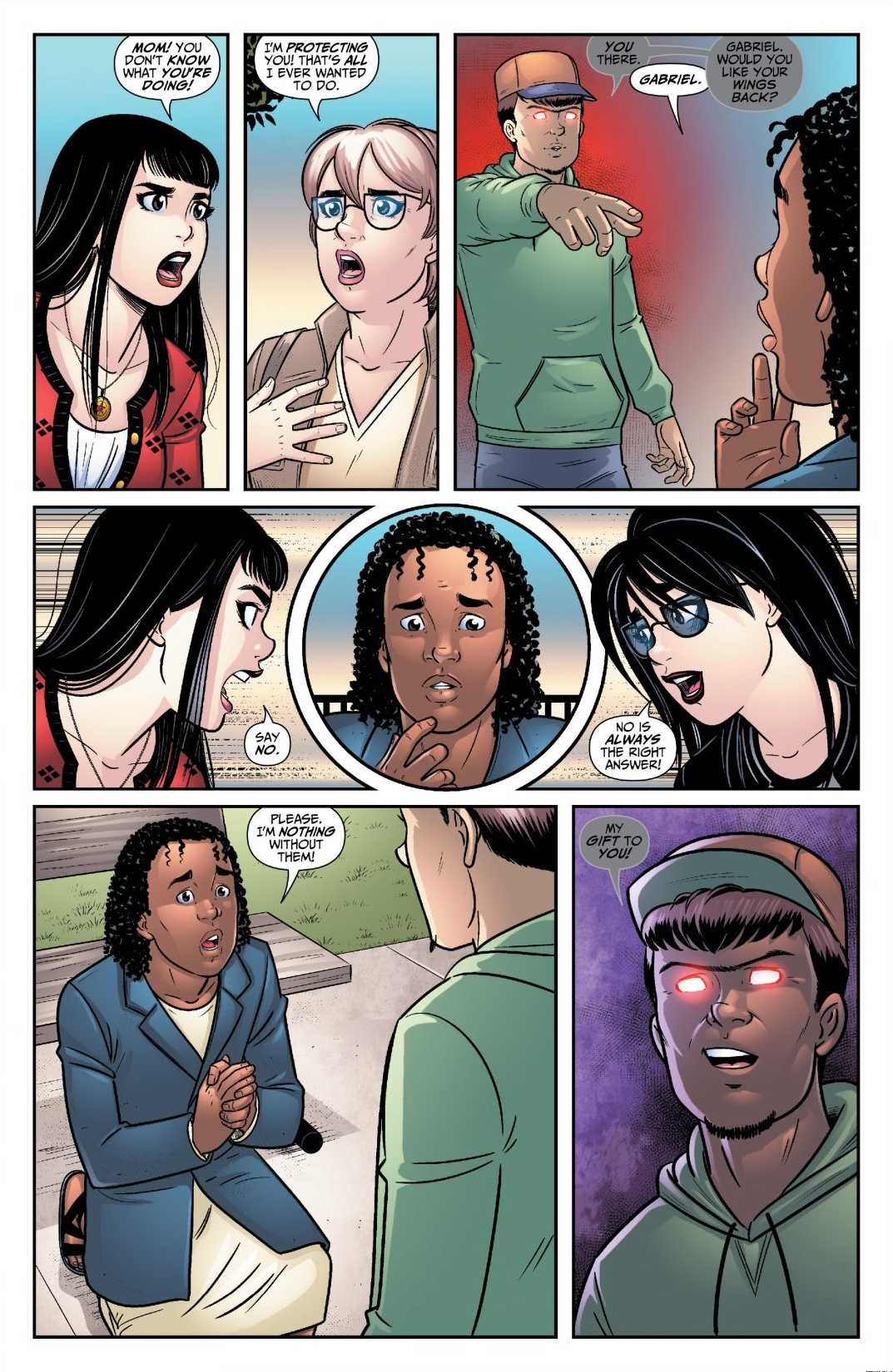 Read online Exorsisters comic -  Issue #5 - 21