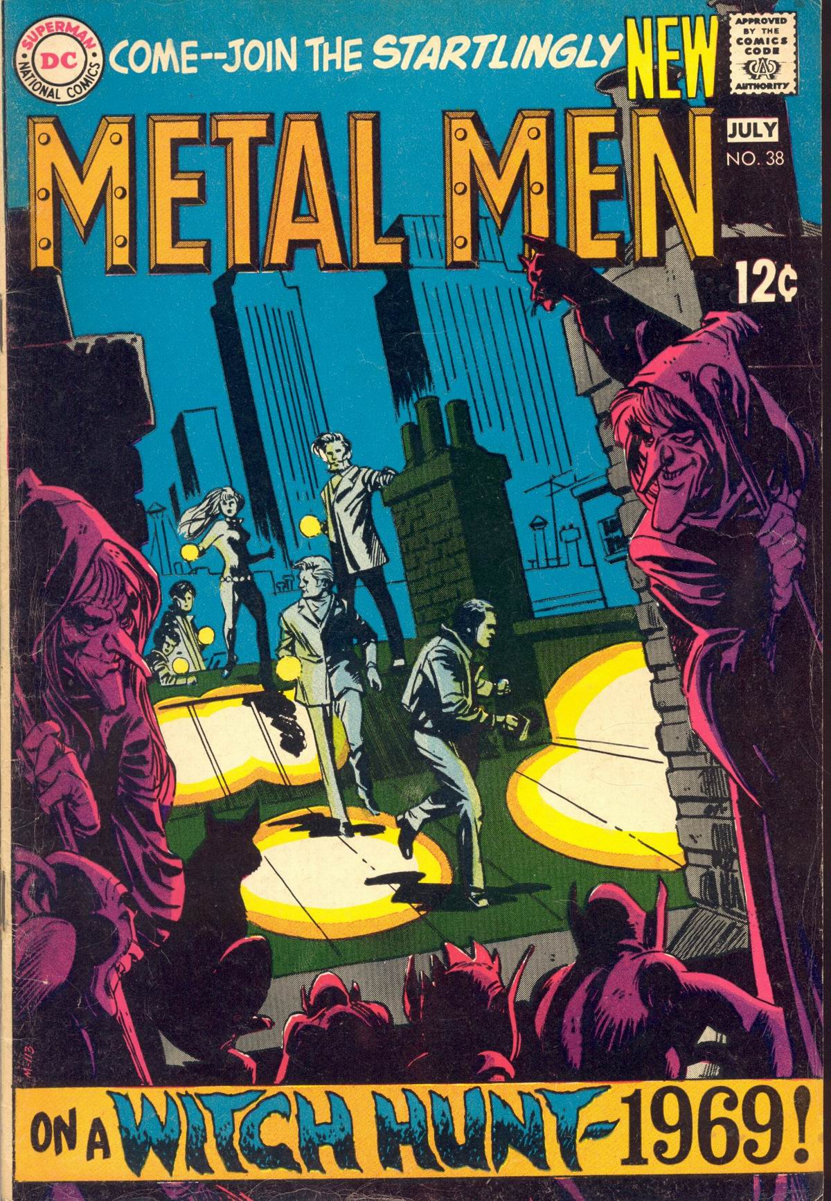 Read online Metal Men (1963) comic -  Issue #38 - 1