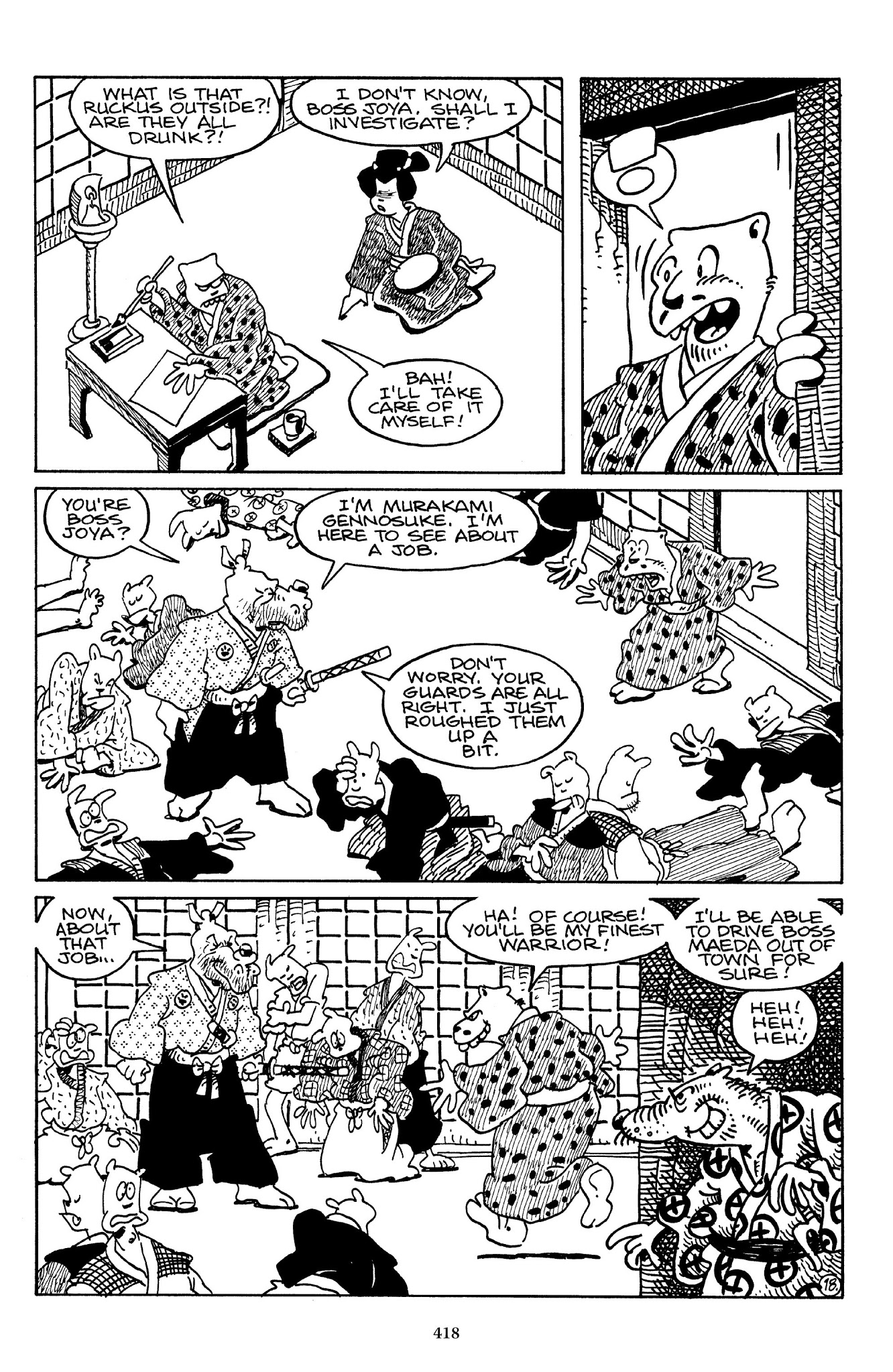 Read online The Usagi Yojimbo Saga comic -  Issue # TPB 3 - 414