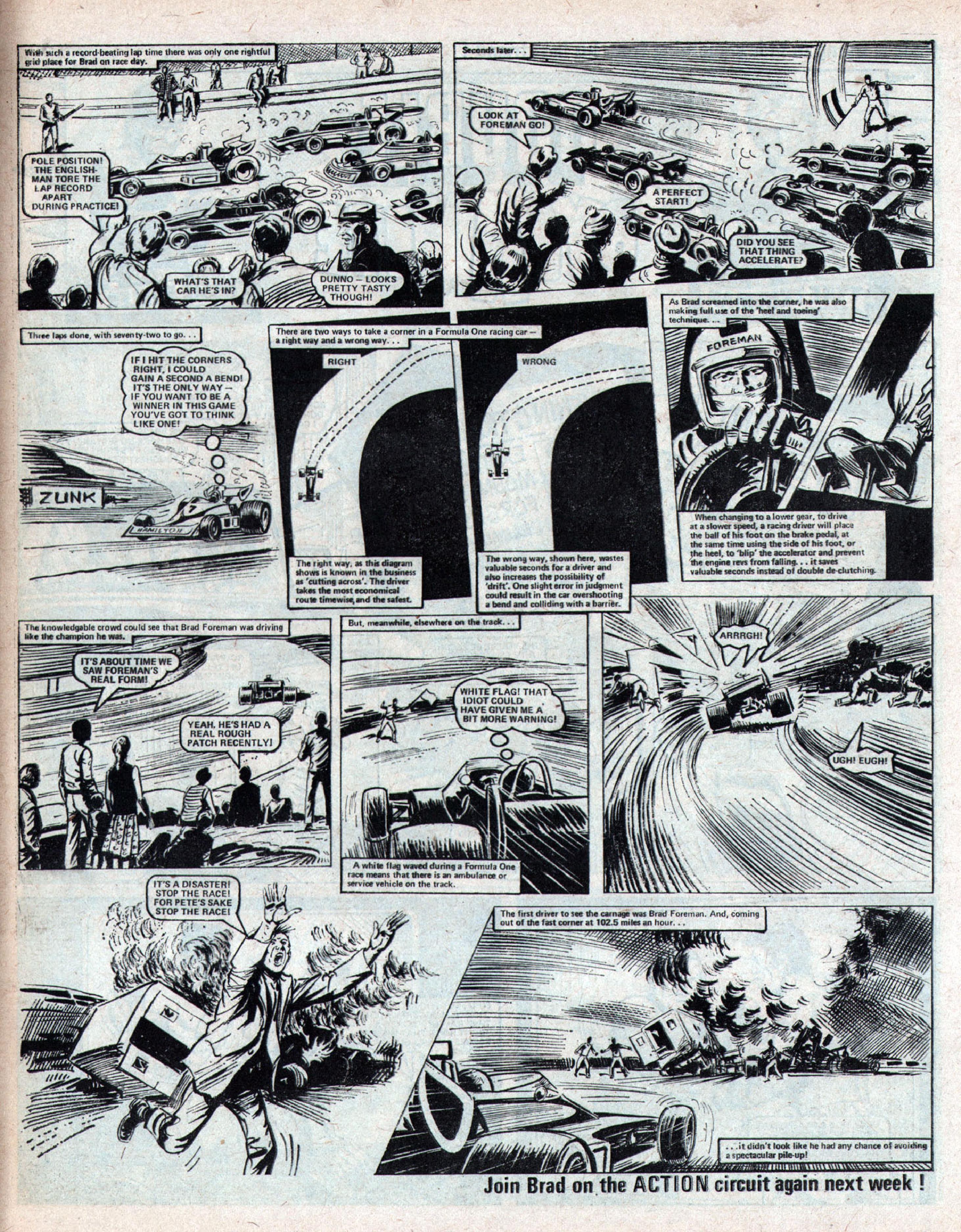 Read online Action (1976) comic -  Issue #65 - 57