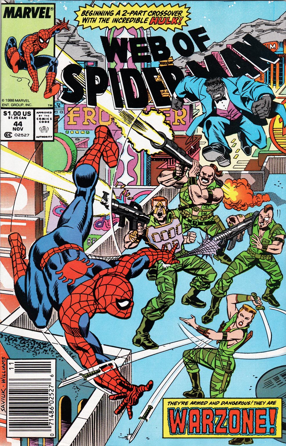 Web of Spider-Man (1985) Issue #44 #54 - English 1