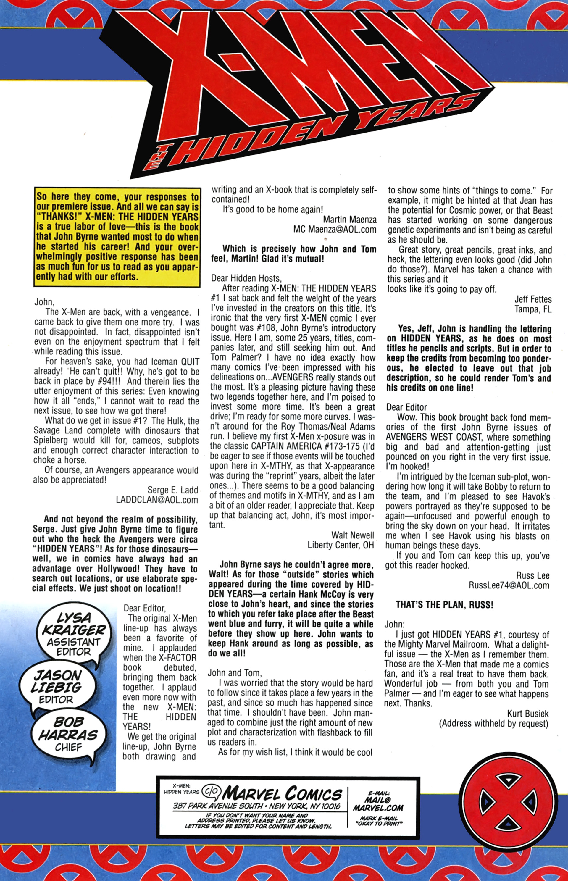 Read online X-Men: Hidden Years comic -  Issue #4 - 25