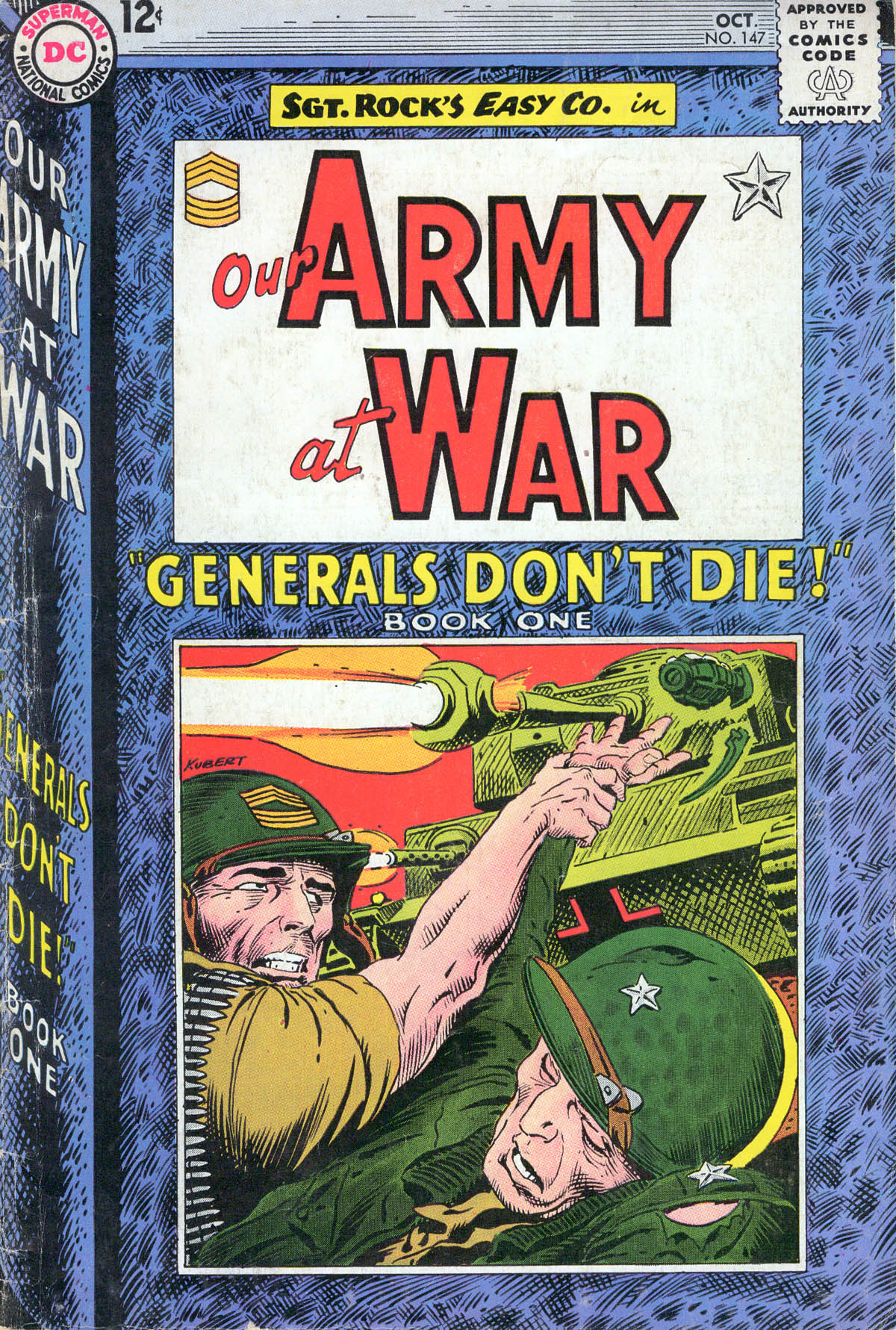 Read online Our Army at War (1952) comic -  Issue #147 - 1