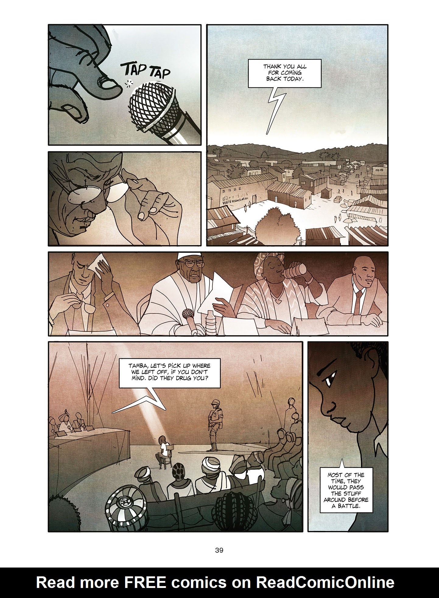 Read online Tamba, Child Soldier comic -  Issue # TPB - 40