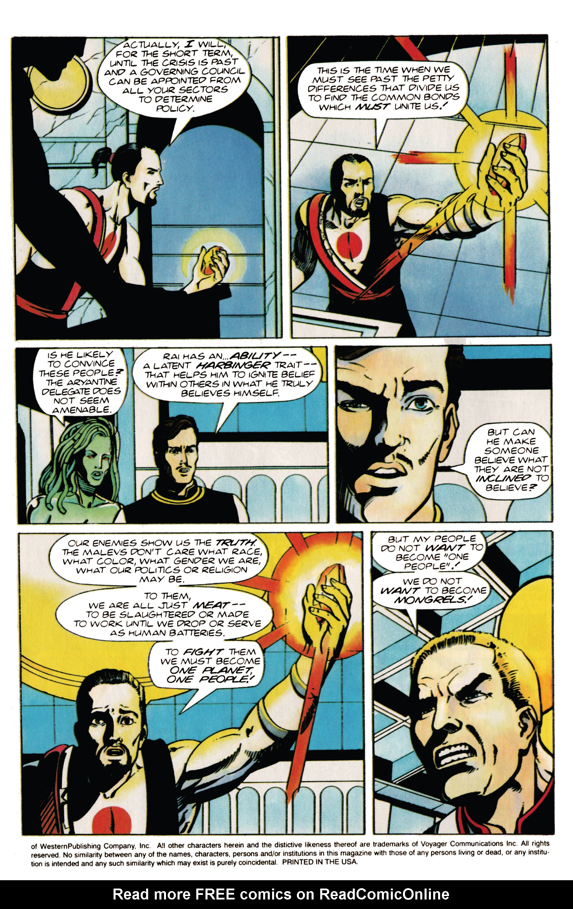 Read online Rai (1992) comic -  Issue #15 - 5