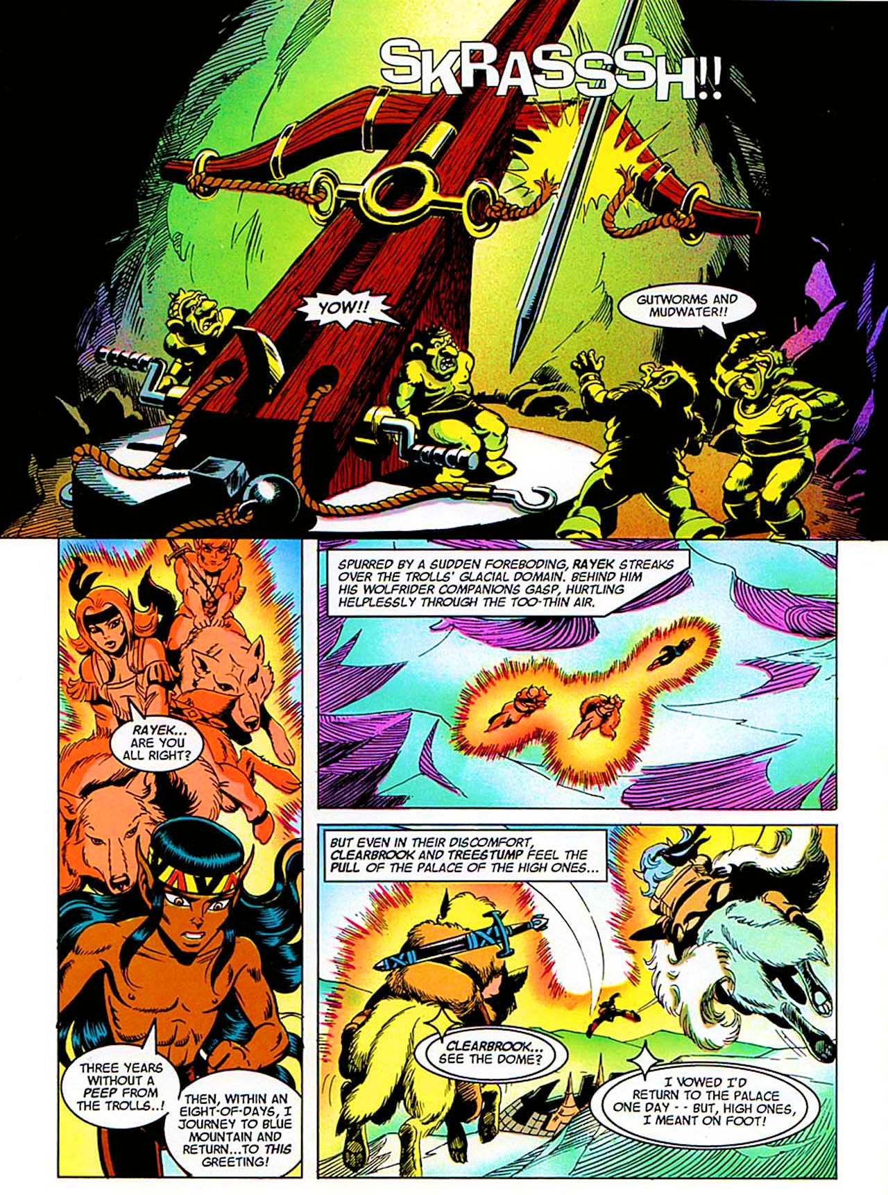 Read online ElfQuest: Kings of the Broken Wheel comic -  Issue #1 - 22