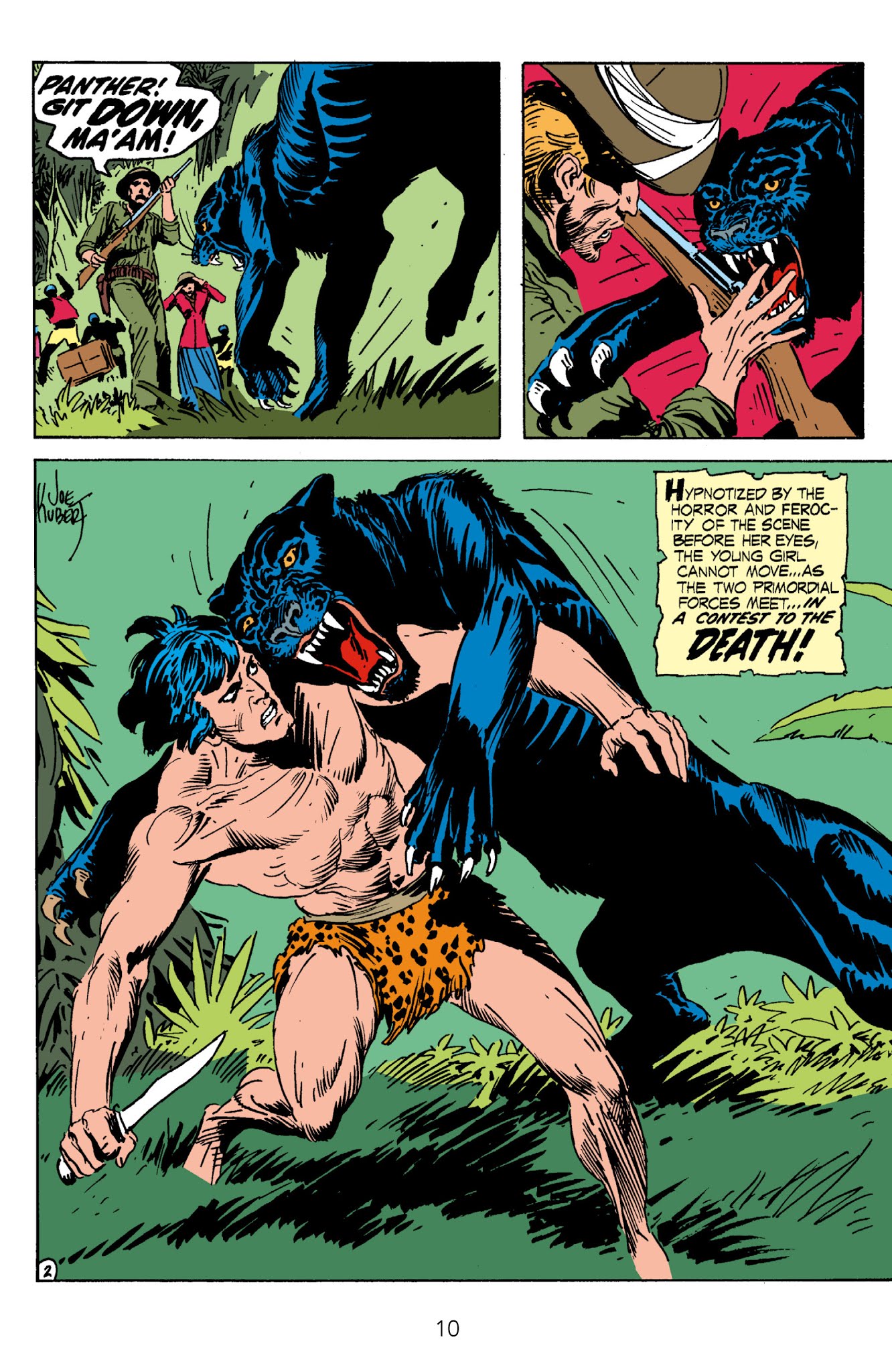 Read online Edgar Rice Burroughs' Tarzan The Joe Kubert Years comic -  Issue # TPB 1 (Part 1) - 12