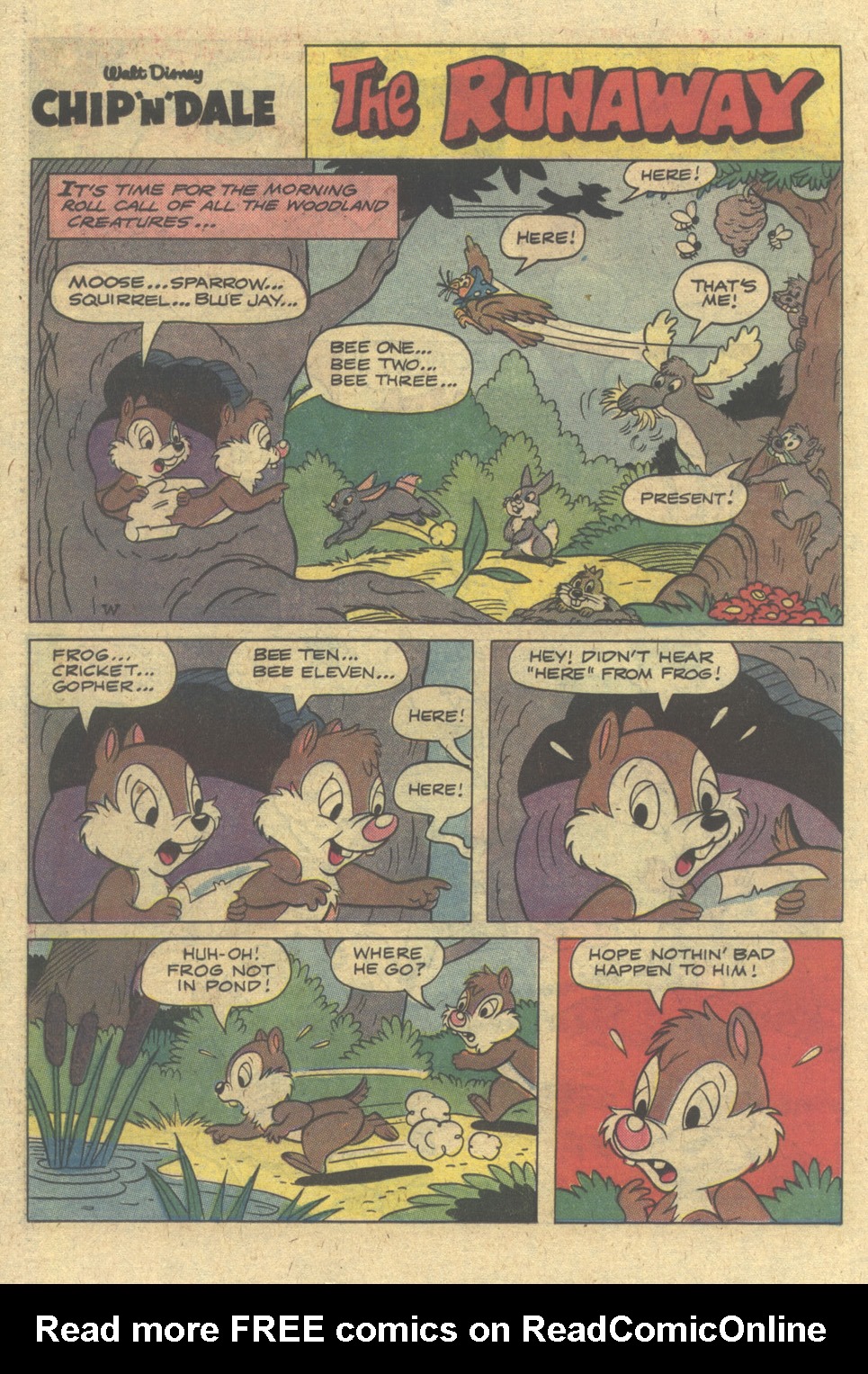 Read online Walt Disney Chip 'n' Dale comic -  Issue #71 - 22