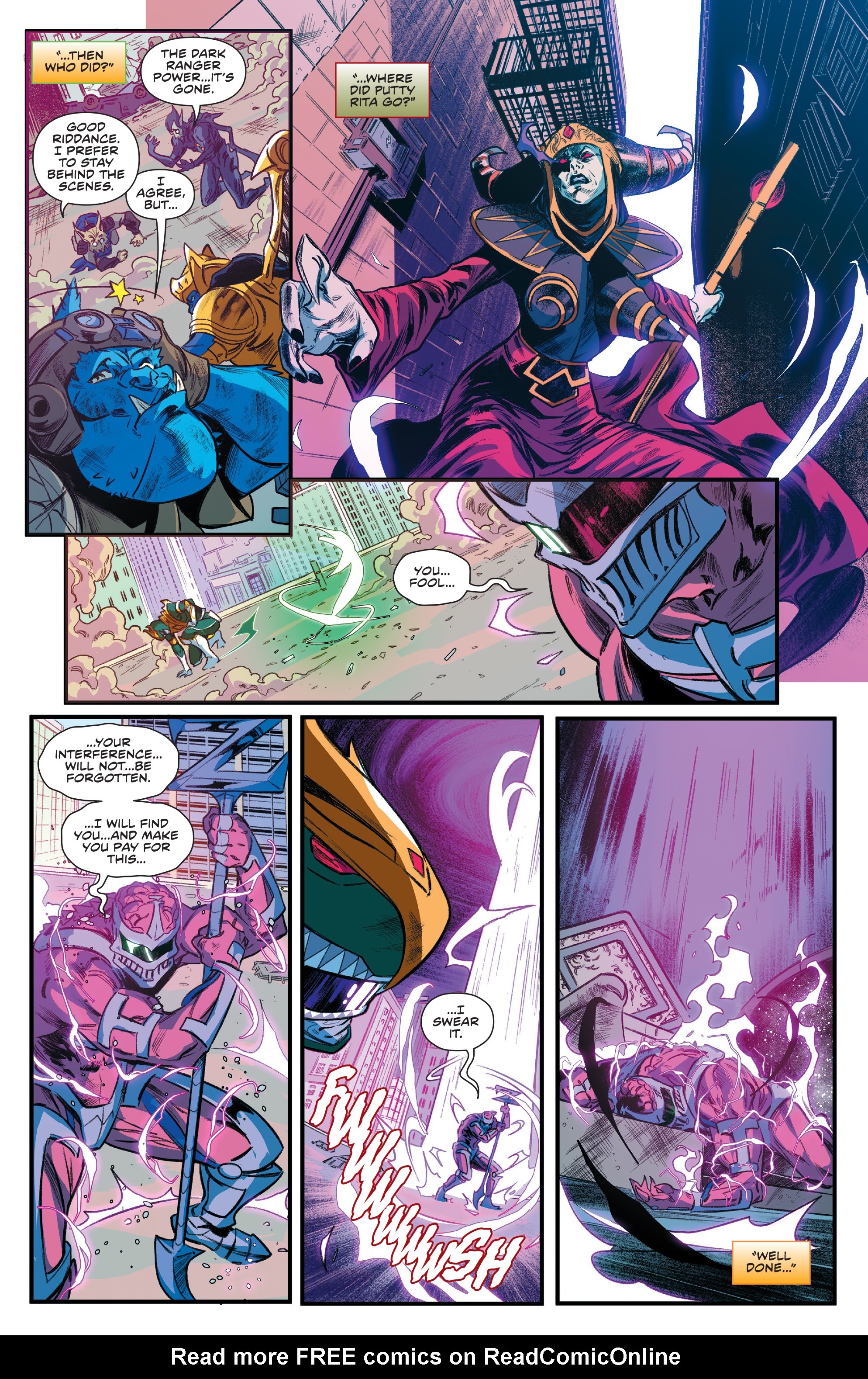 Read online Mighty Morphin Power Rangers comic -  Issue #55 - 22