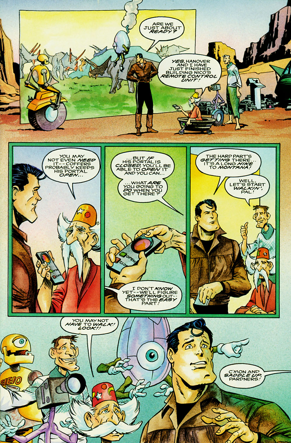 Read online Captain Sternn: Running Out of Time comic -  Issue #4 - 6