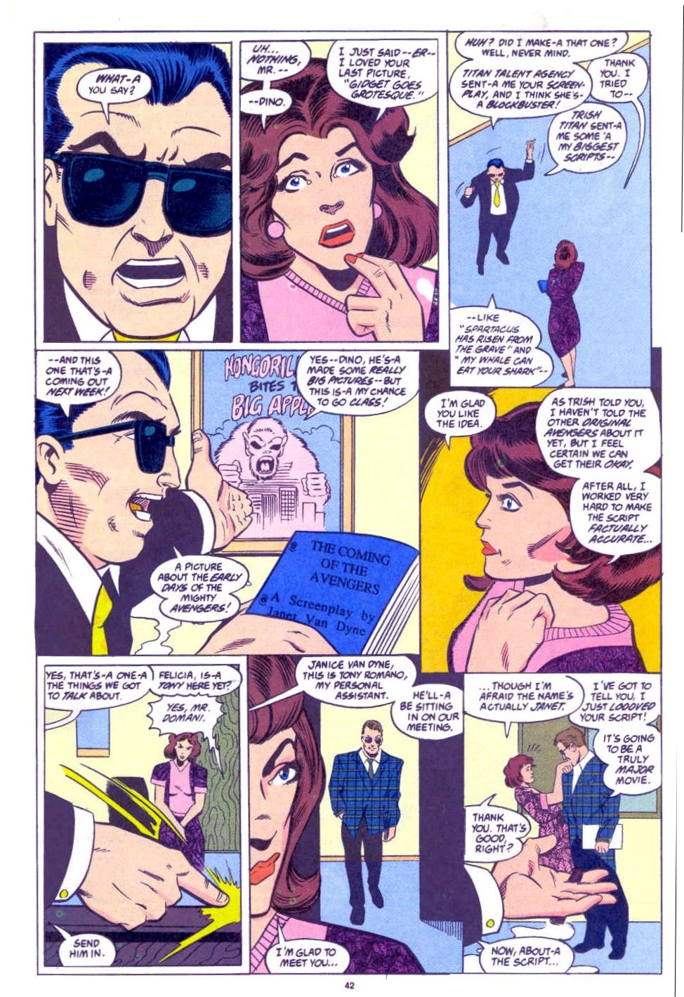 Read online Avengers West Coast (1989) comic -  Issue # Annual 6 - 37