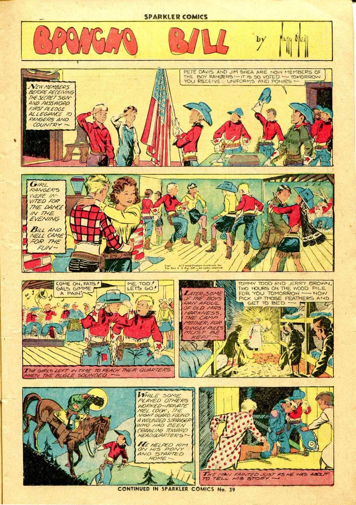 Read online Sparkler Comics comic -  Issue #38 - 15