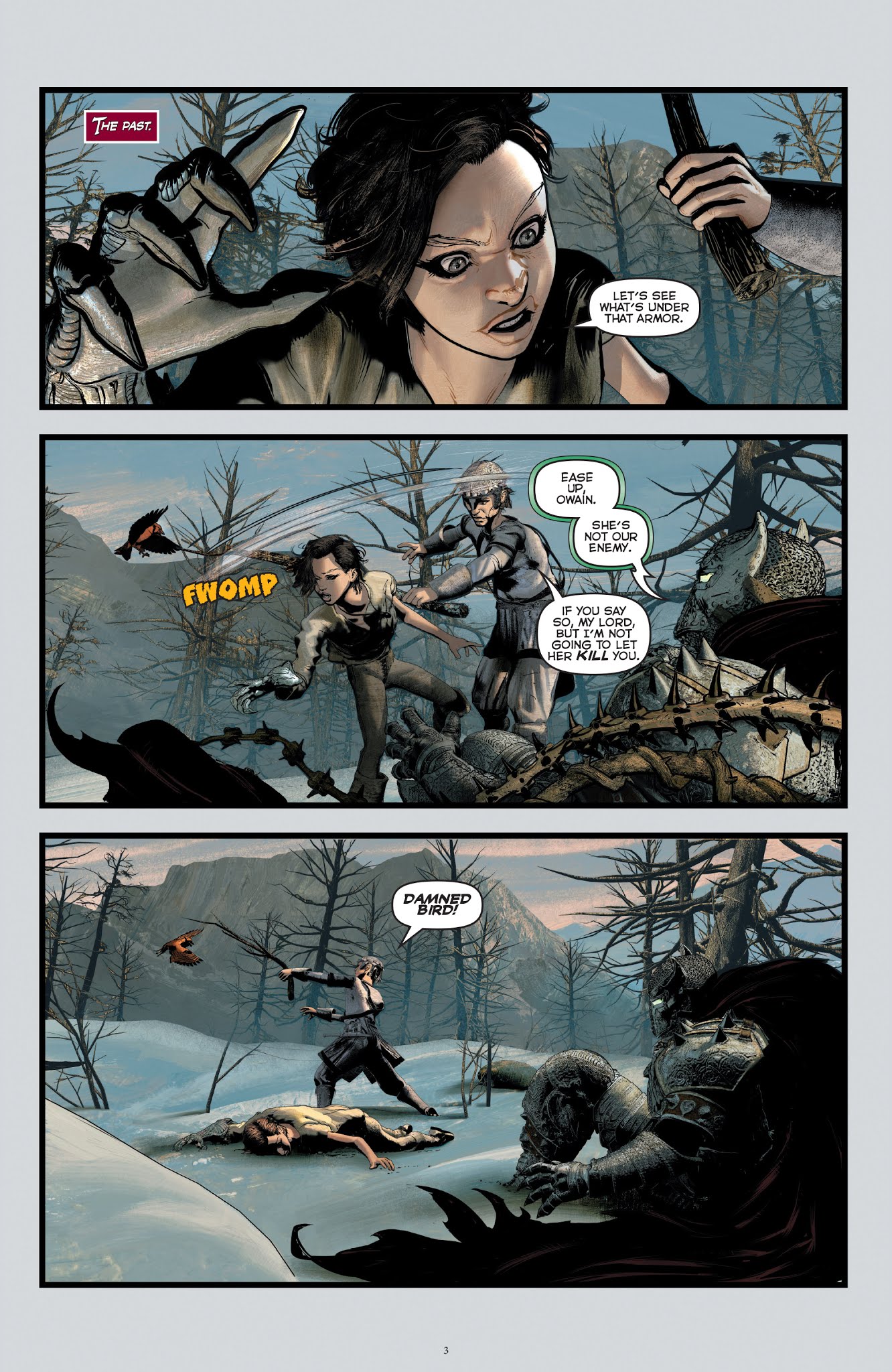 Read online Medieval Spawn and Witchblade comic -  Issue #4 - 5