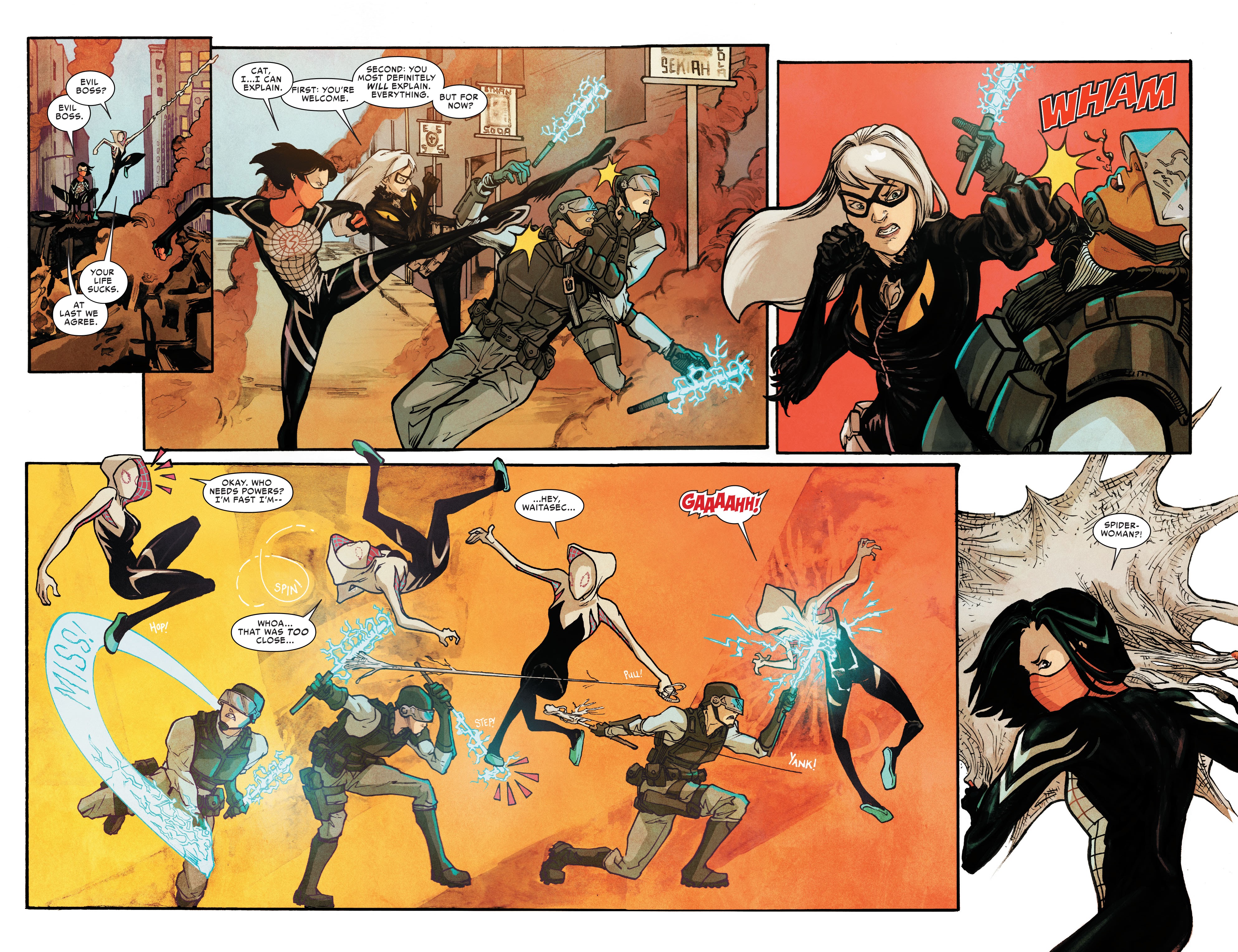 Read online Silk: Out of the Spider-Verse comic -  Issue # TPB 2 (Part 3) - 43