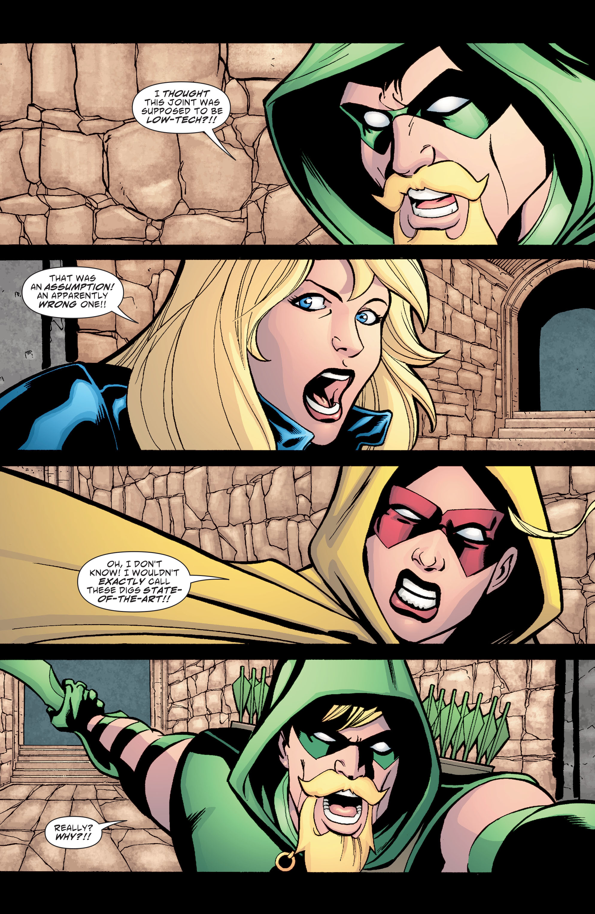 Read online Green Arrow/Black Canary comic -  Issue #8 - 2