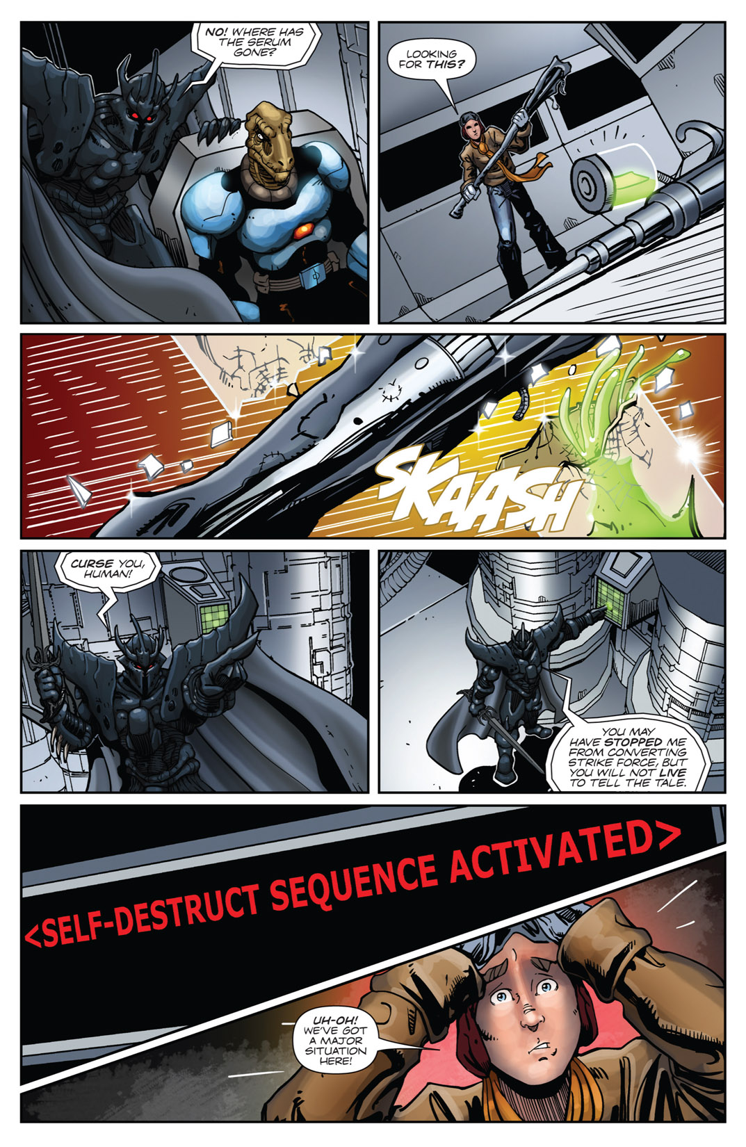 Read online Jurassic StrikeForce 5 comic -  Issue # _TPB - 110