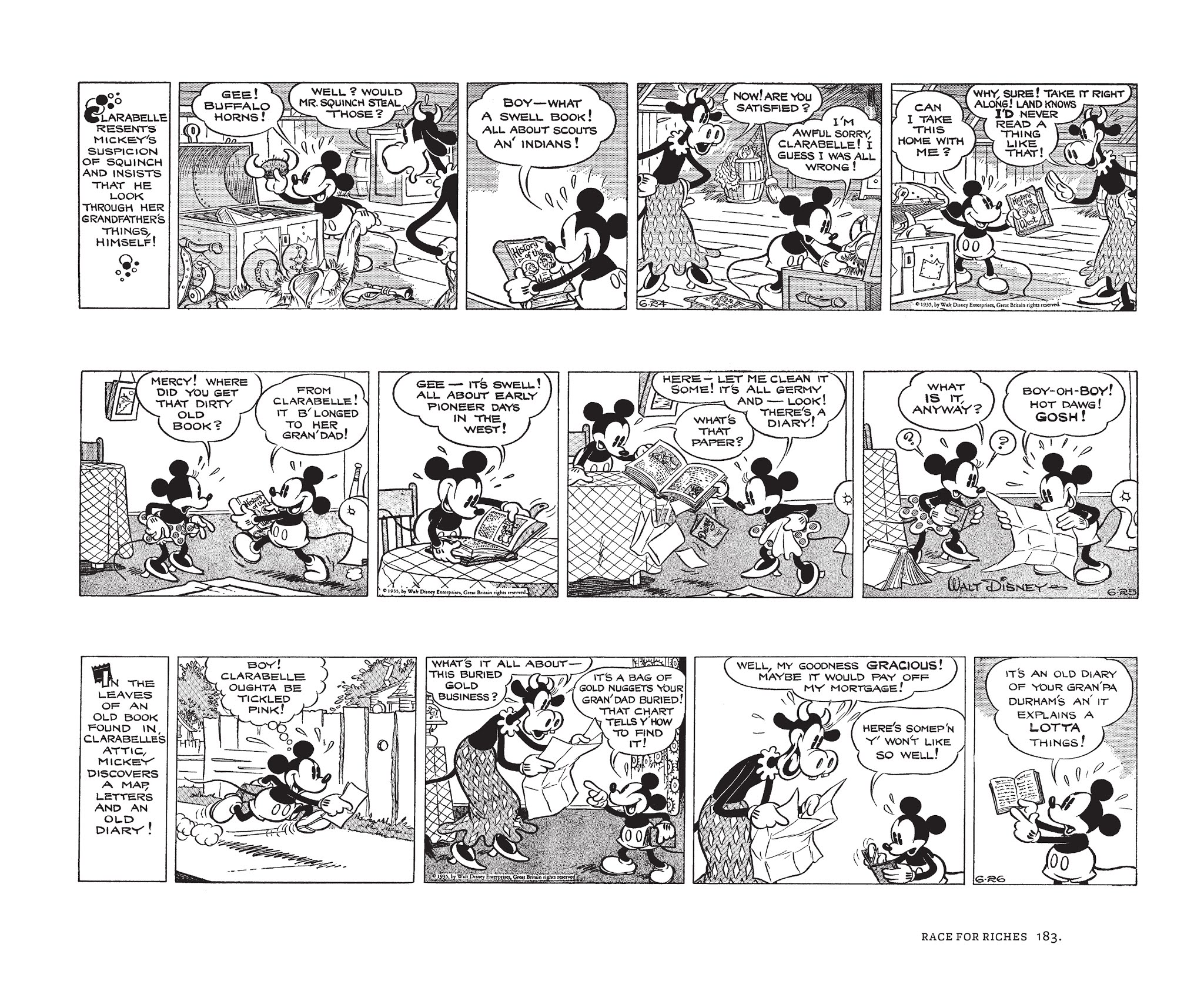 Read online Walt Disney's Mickey Mouse by Floyd Gottfredson comic -  Issue # TPB 3 (Part 2) - 83