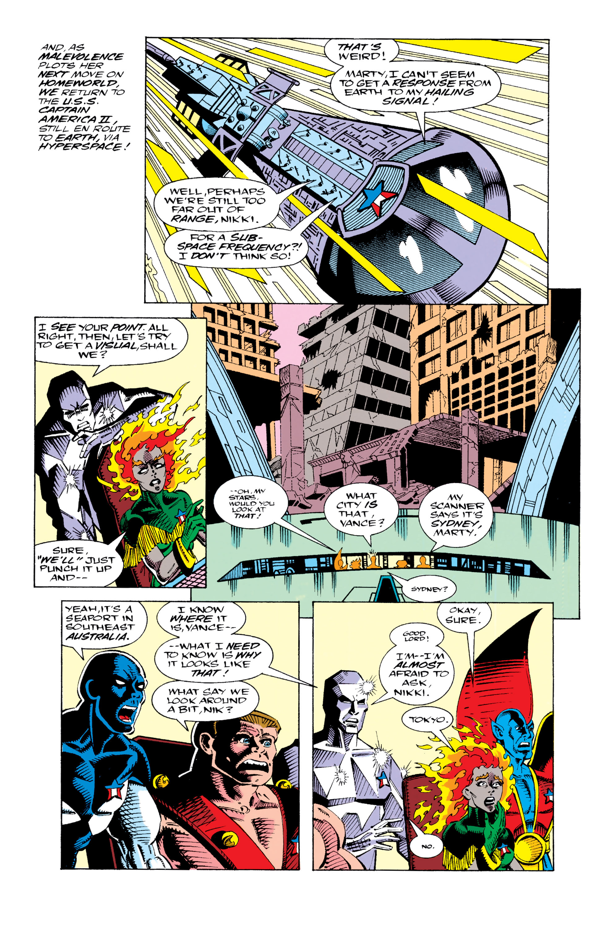 Read online Guardians of the Galaxy (1990) comic -  Issue # _TPB Guardians of the Galaxy by Jim Valentino 2 (Part 3) - 20