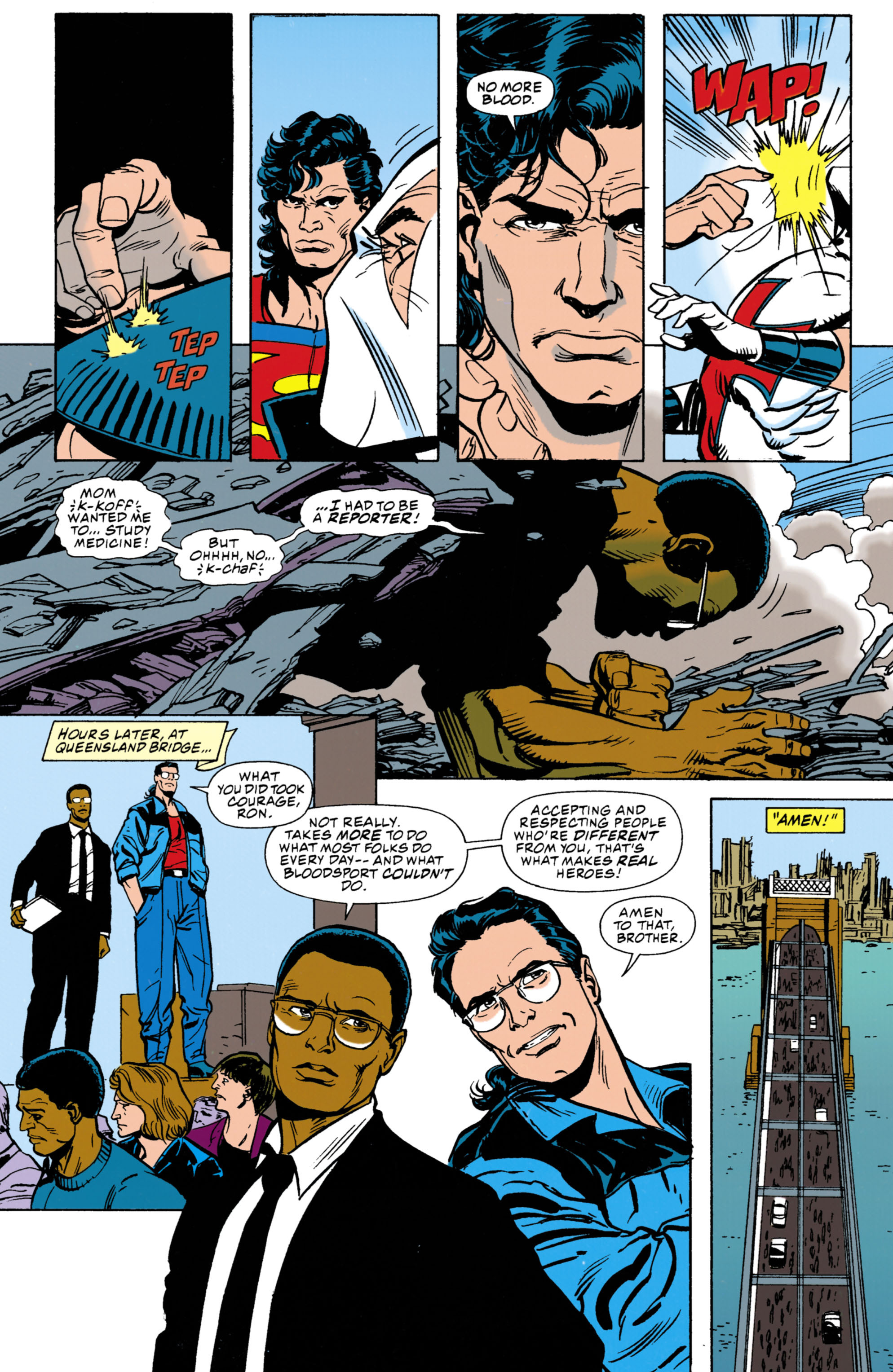 Read online Action Comics (1938) comic -  Issue #702 - 22