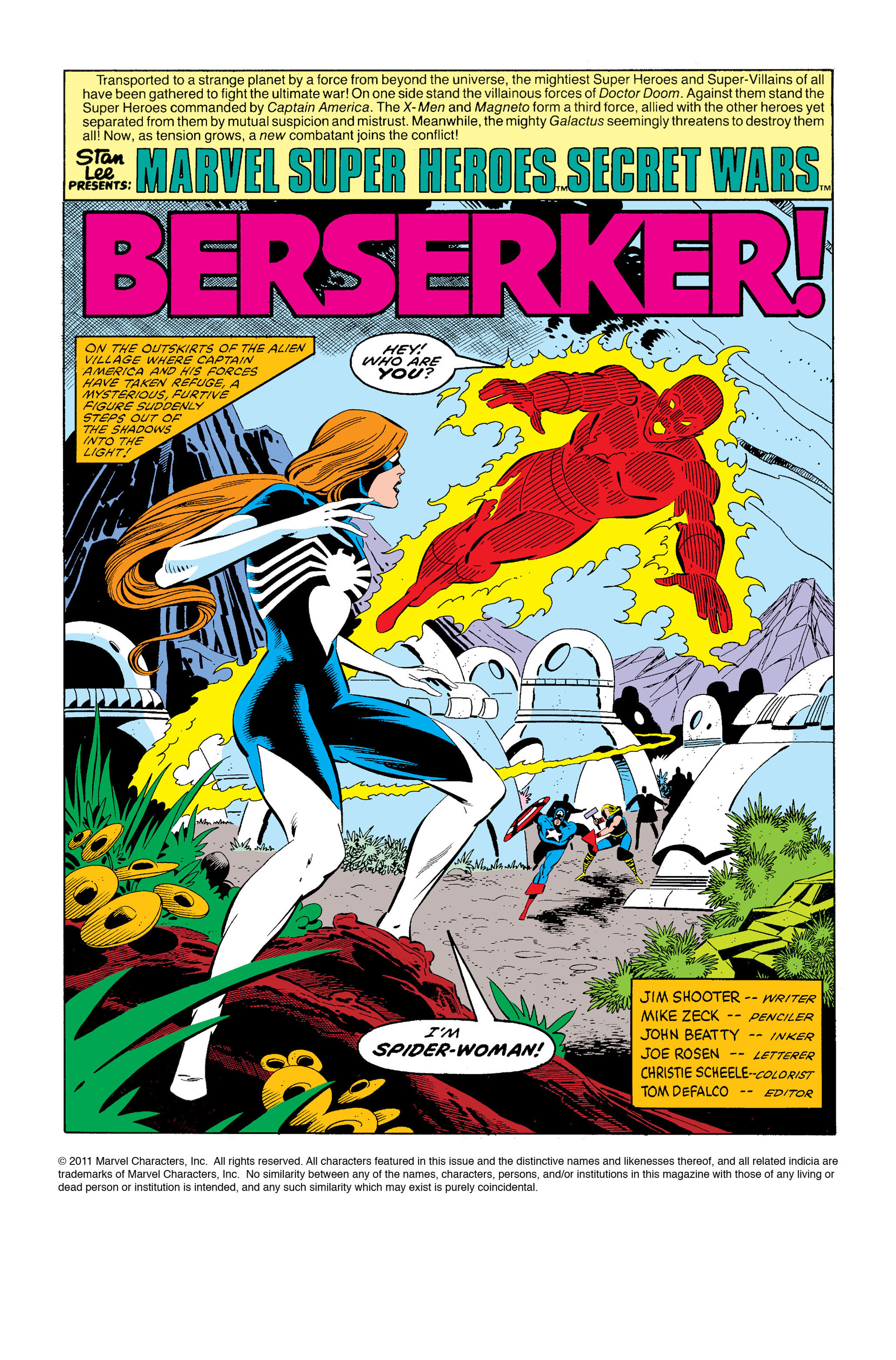 Read online Marvel Super Heroes Secret Wars (1984) comic -  Issue #7 - 2