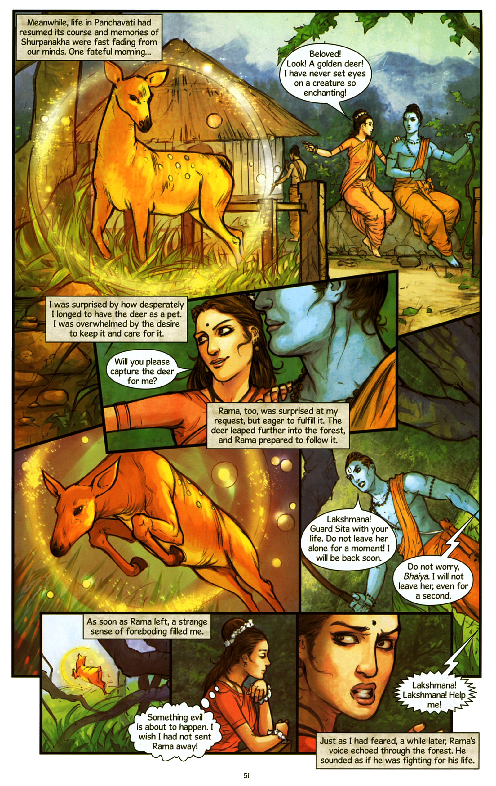 Read online Sita Daughter of the Earth comic -  Issue # TPB - 55