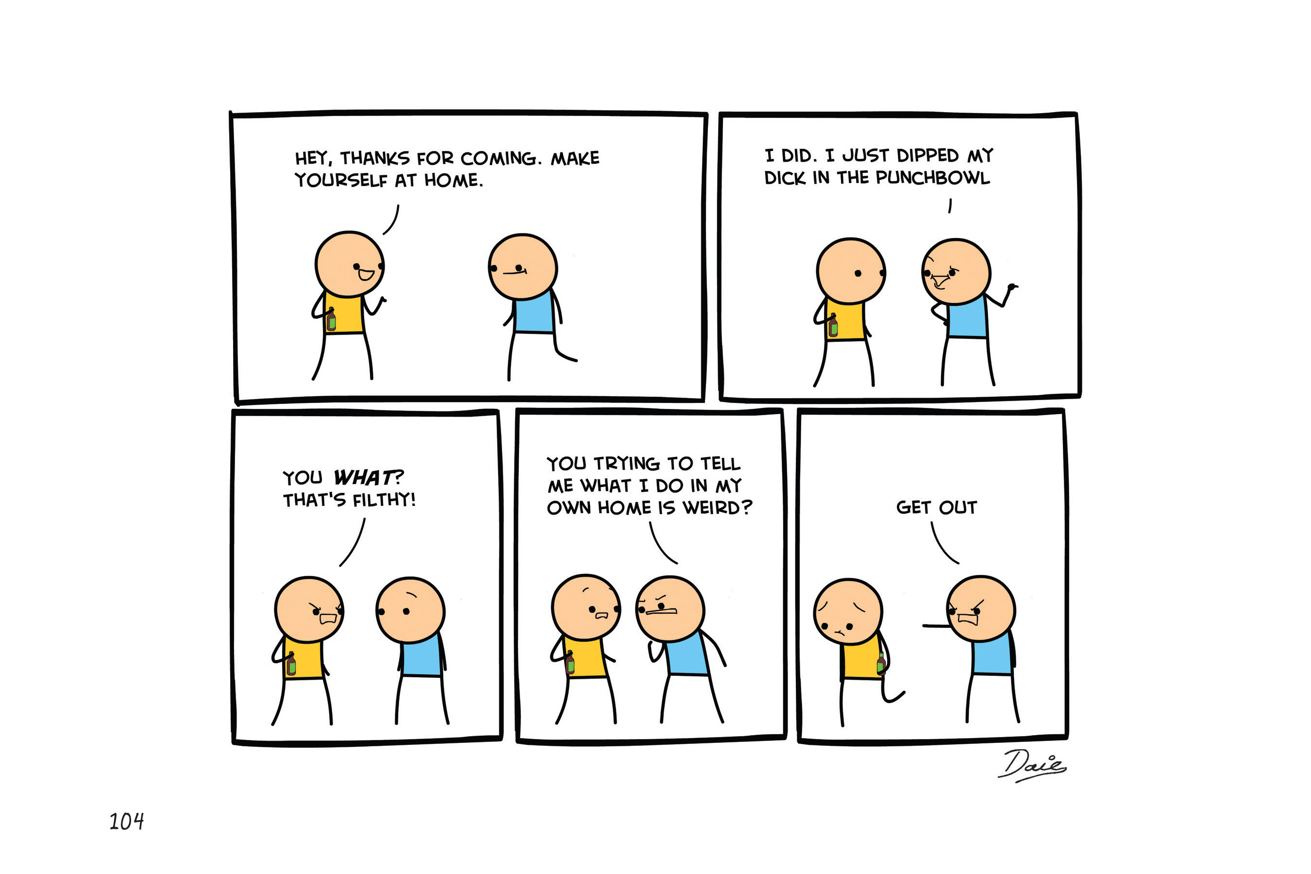 Read online Cyanide & Happiness: Stab Factory comic -  Issue # TPB - 104