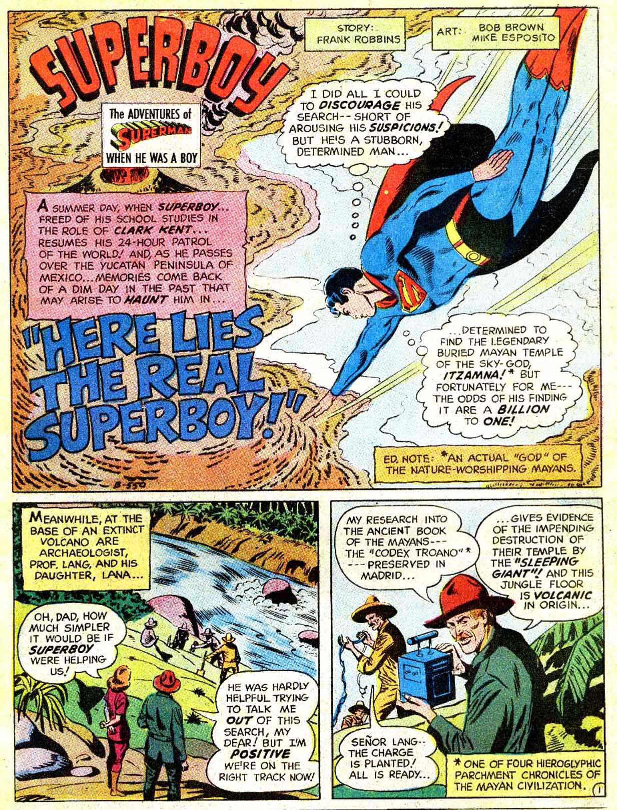 Read online Superboy (1949) comic -  Issue #166 - 2