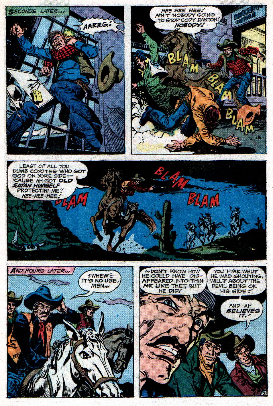 Read online Weird Western Tales (1972) comic -  Issue #14 - 19