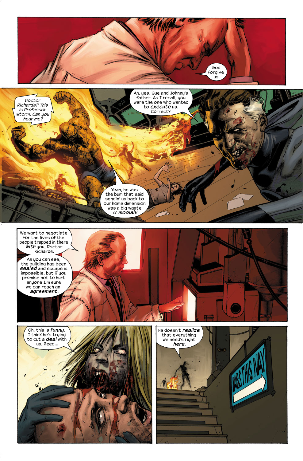 Read online Ultimate Fantastic Four (2004) comic -  Issue #31 - 12