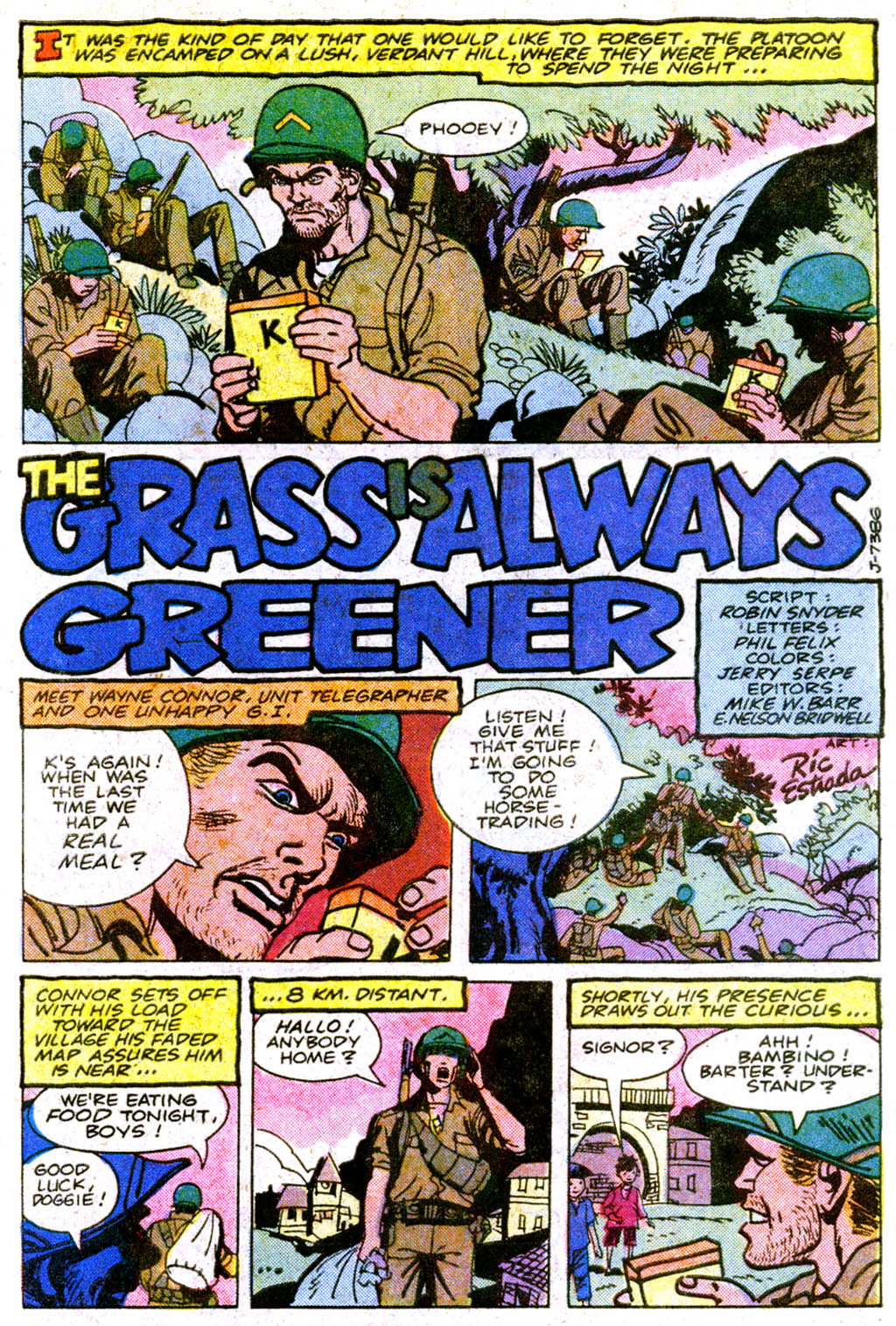 Read online Weird War Tales (1971) comic -  Issue #124 - 31