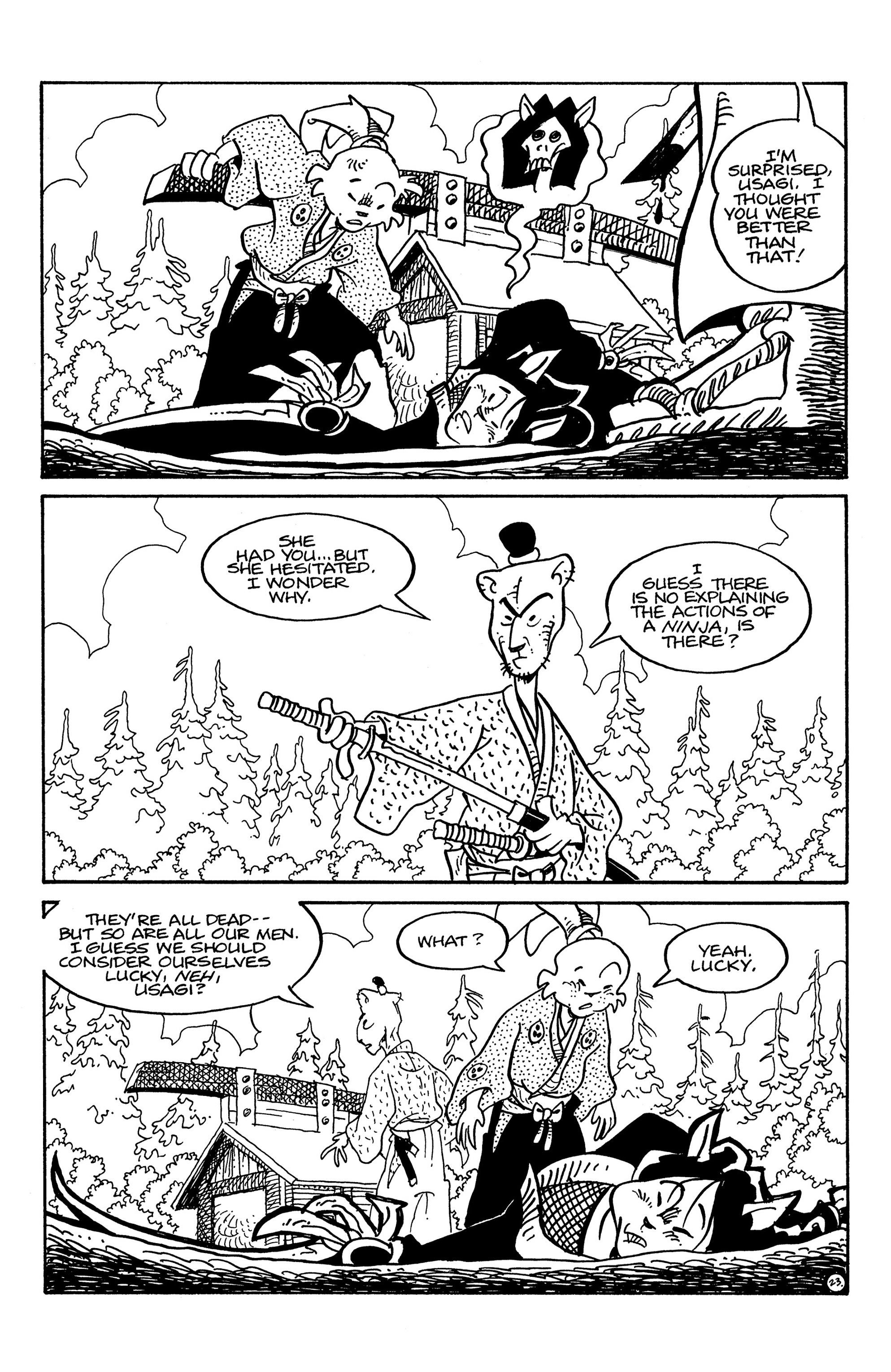 Read online Usagi Yojimbo (1996) comic -  Issue #154 - 25