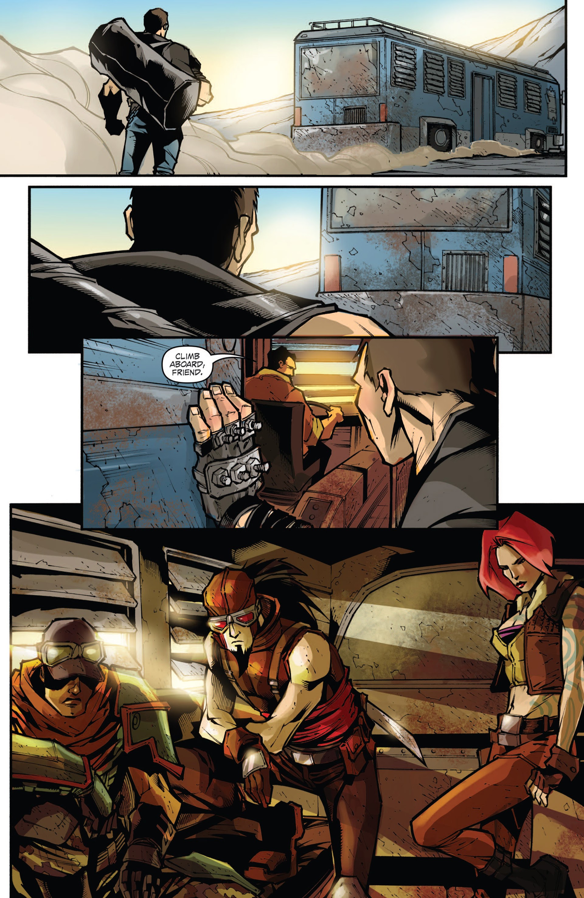 Read online Borderlands: Origins comic -  Issue #4 - 4