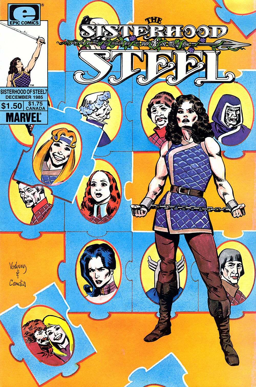 Read online Sisterhood of Steel comic -  Issue #7 - 1