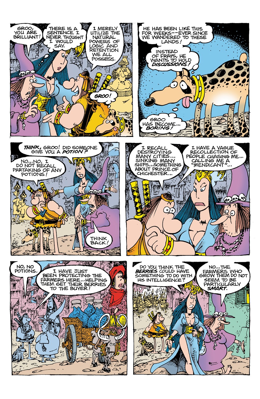 Read online Sergio Aragonés' Groo: The Most Intelligent Man In The World comic -  Issue # TPB - 49