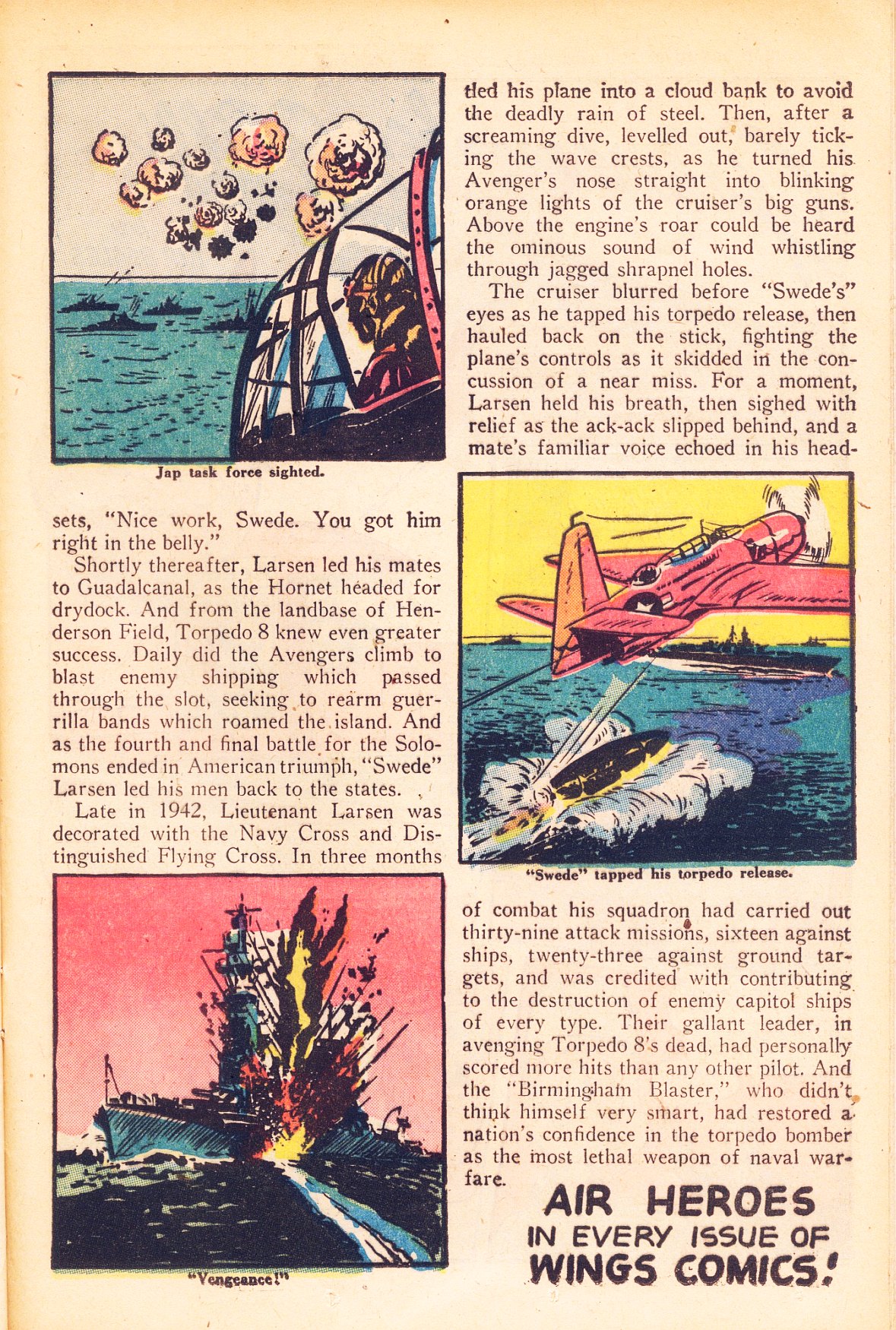 Read online Wings Comics comic -  Issue #88 - 37