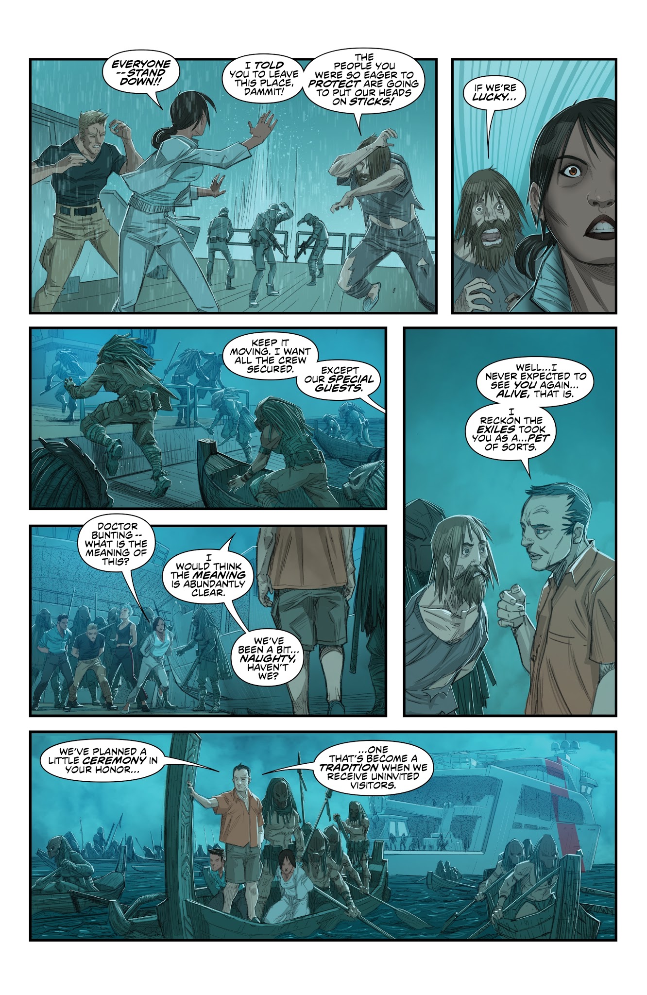 Read online Predator: Hunters comic -  Issue #5 - 4