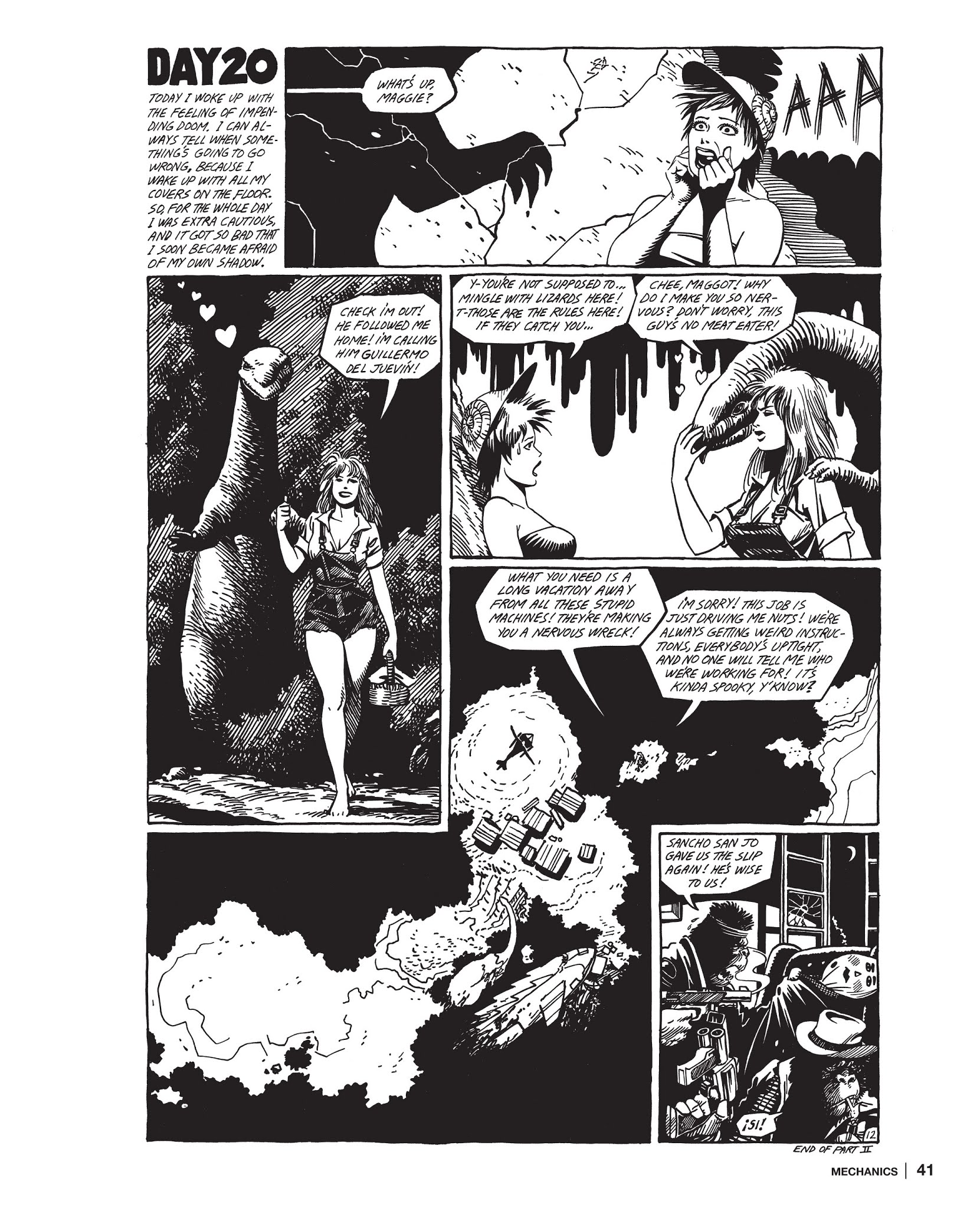 Read online Maggie the Mechanic: The Love & Rockets Library - Locas comic -  Issue # TPB (Part 1) - 41