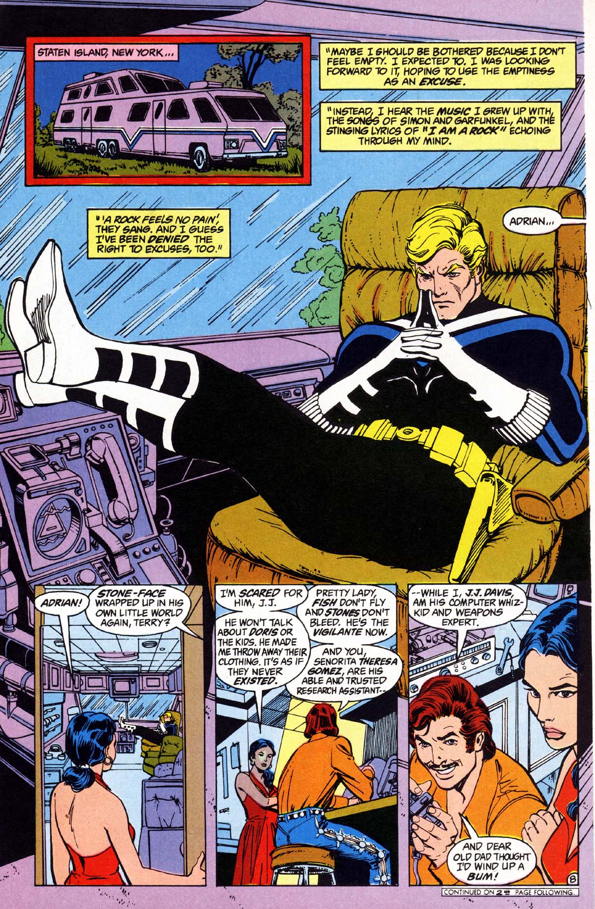 Read online Vigilante (1983) comic -  Issue #1 - 9