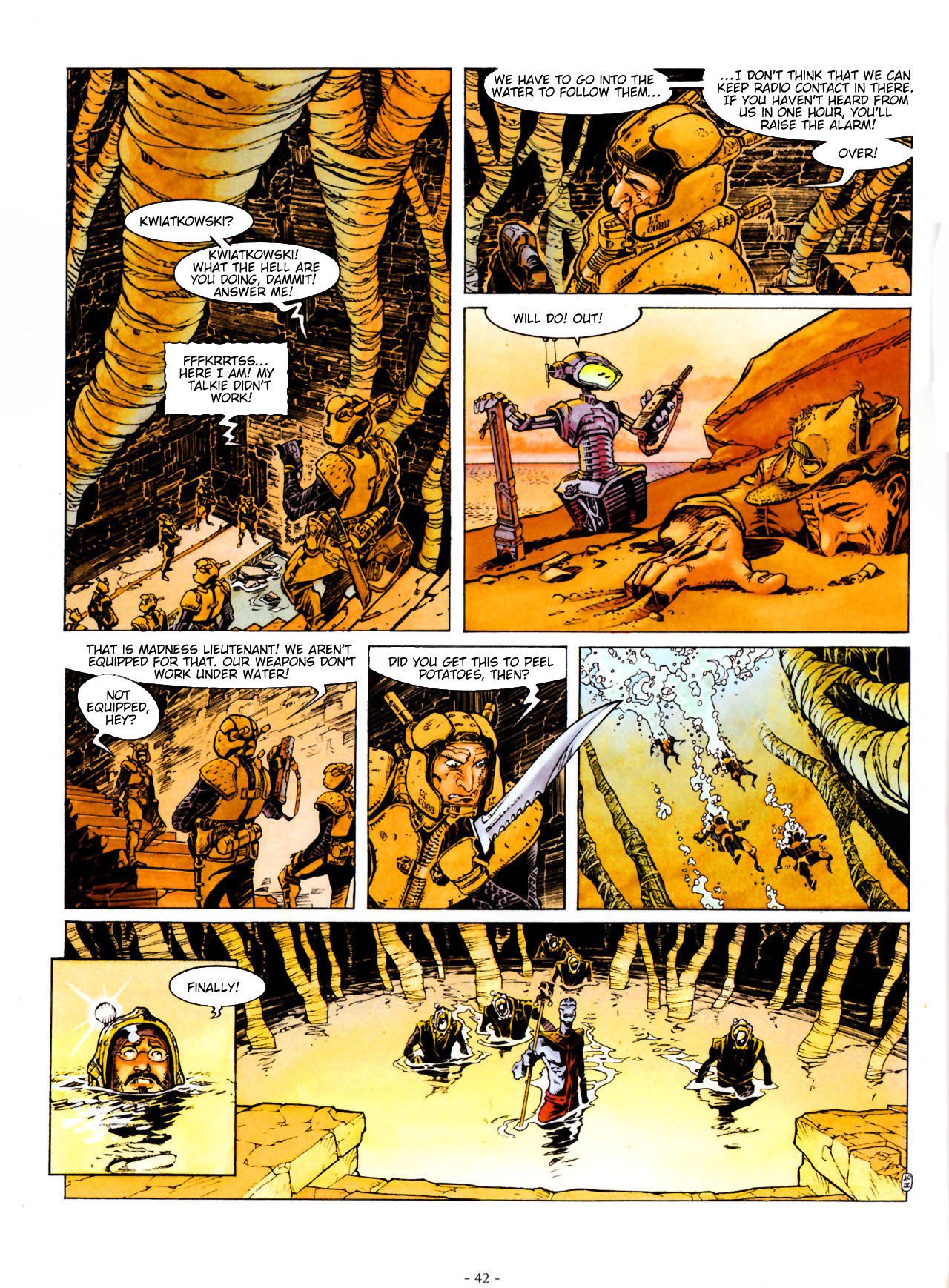 Read online Aquablue comic -  Issue #4 - 43