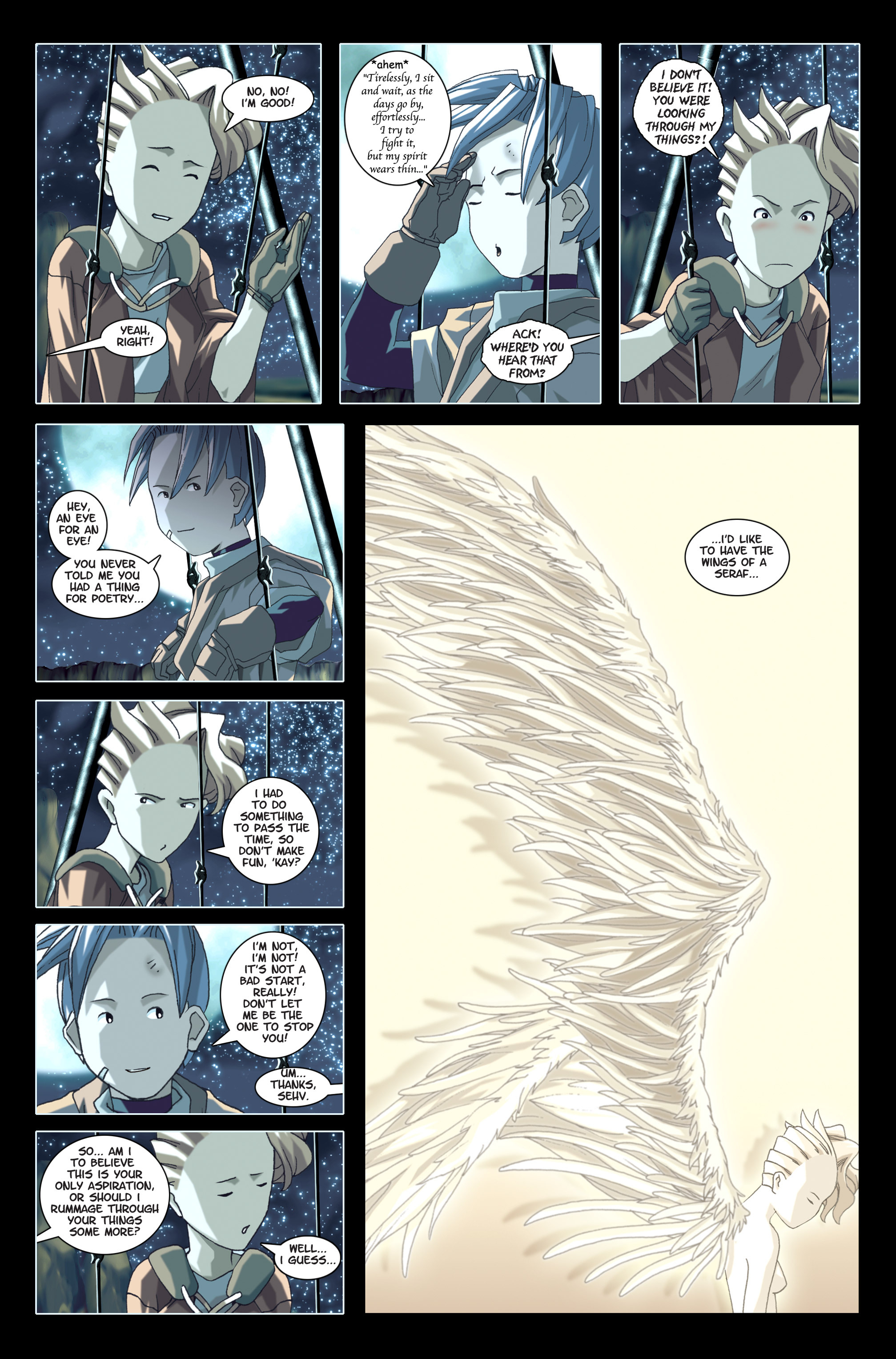 Read online Feather comic -  Issue #2 - 12